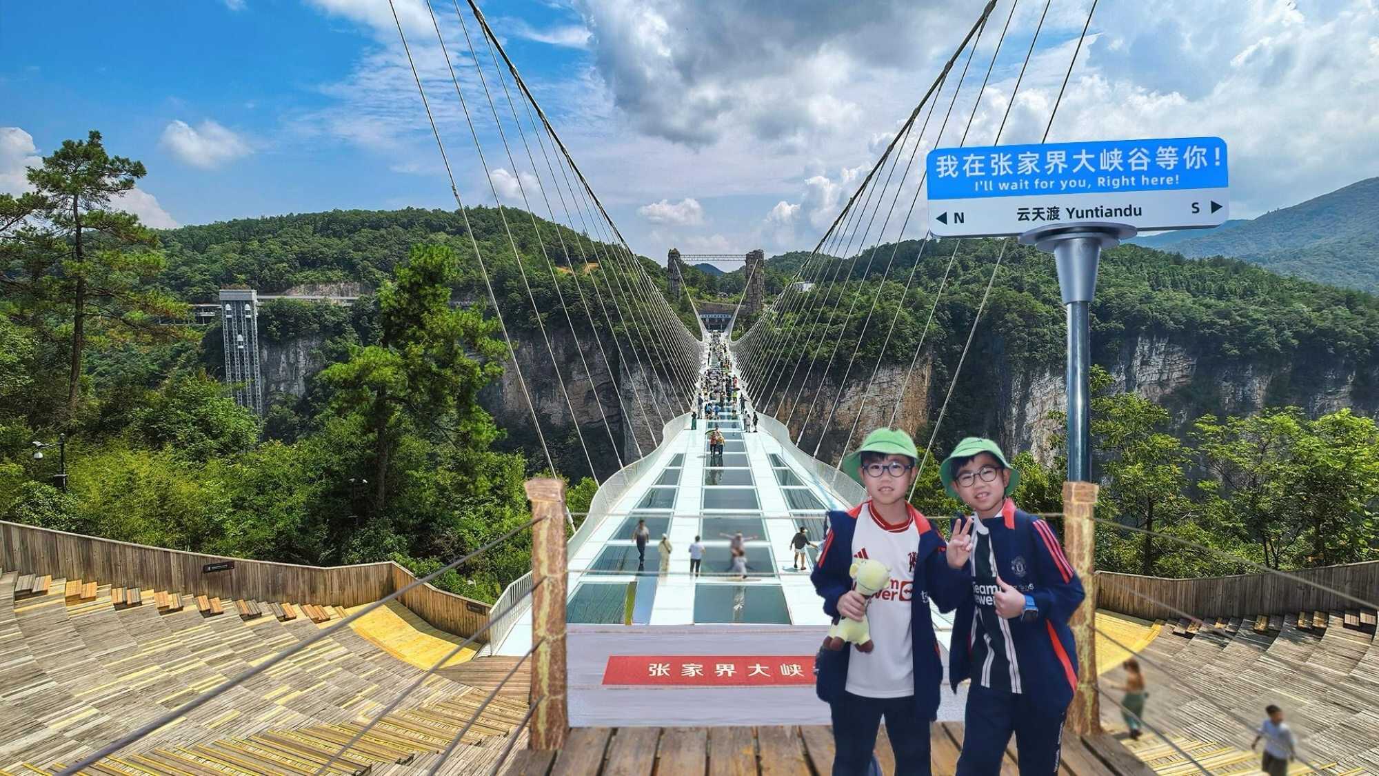 Skyler and Thyler Ng attend Spanish School of Hong Kong. Photo: Handout