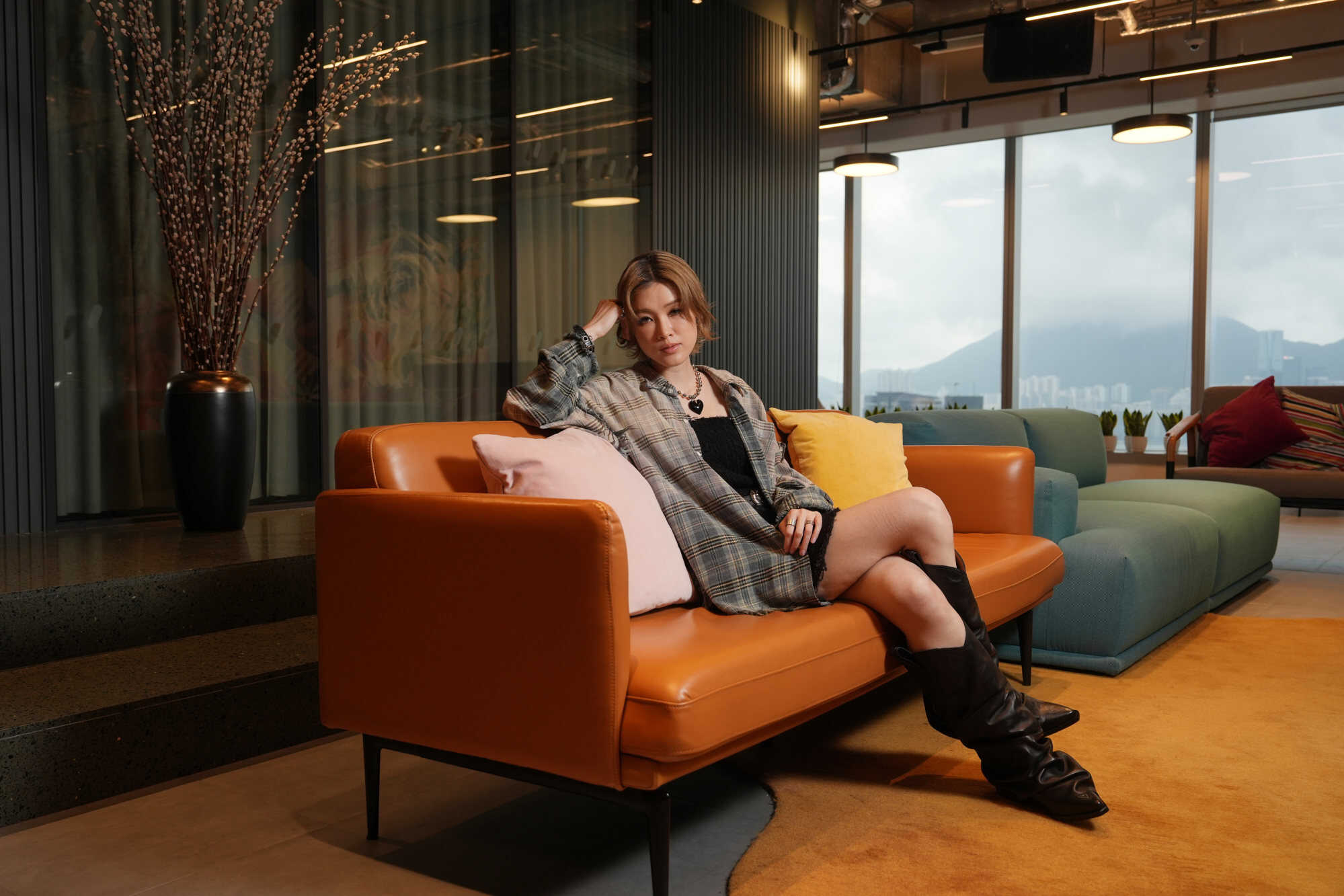 Panther Chan’s latest single promotes self-communication and courage.Photo: Sun Yeung