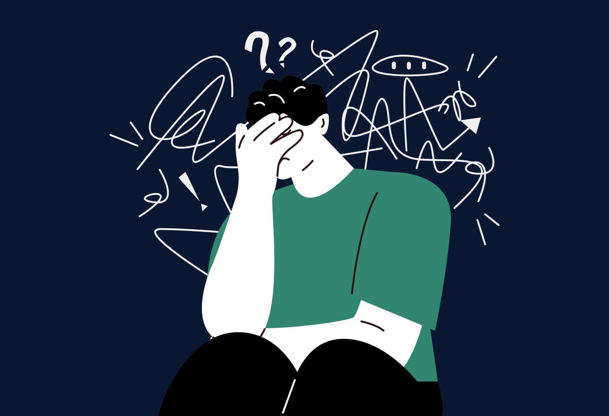 Does it feel like your brain is “rotting” or slowly deteriorating? Photo: Shutterstock