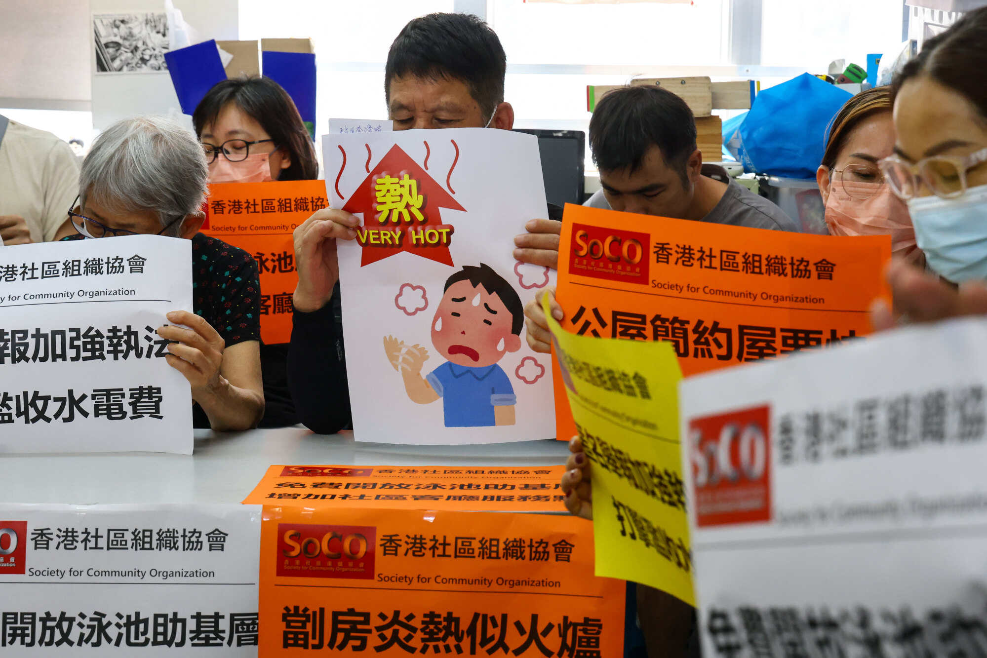 Campaigners have urged the government to offer subsidies to those living in substandard housing so they can buy appliances to help keep them cool. Photo: Dickson Lee