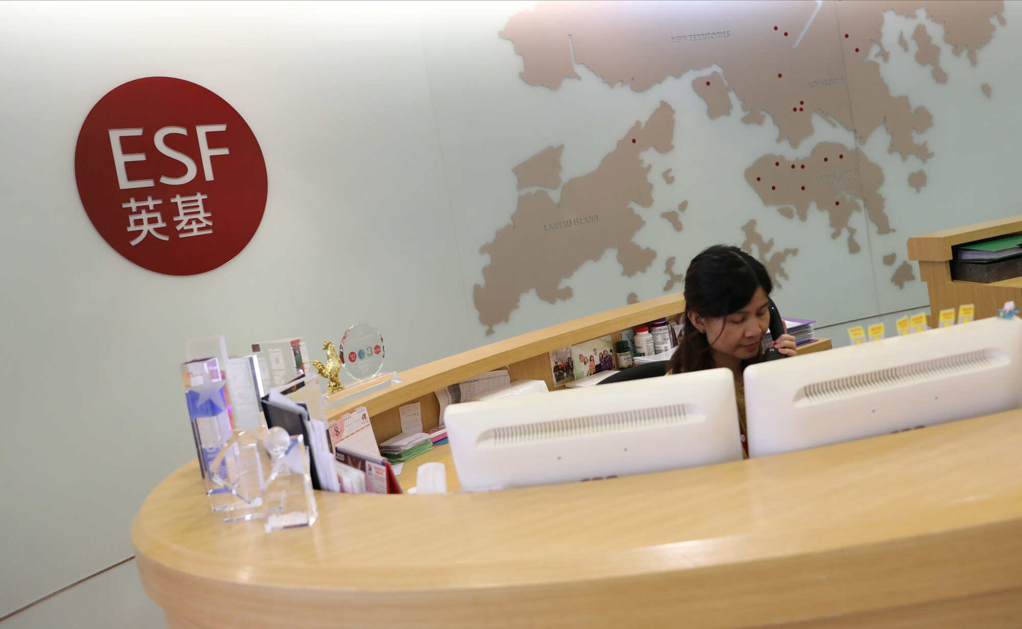 Students from institutions under the English Schools Foundation (ESF) accounted for 15 of Hong Kong’s best performers. Photo: May Tse