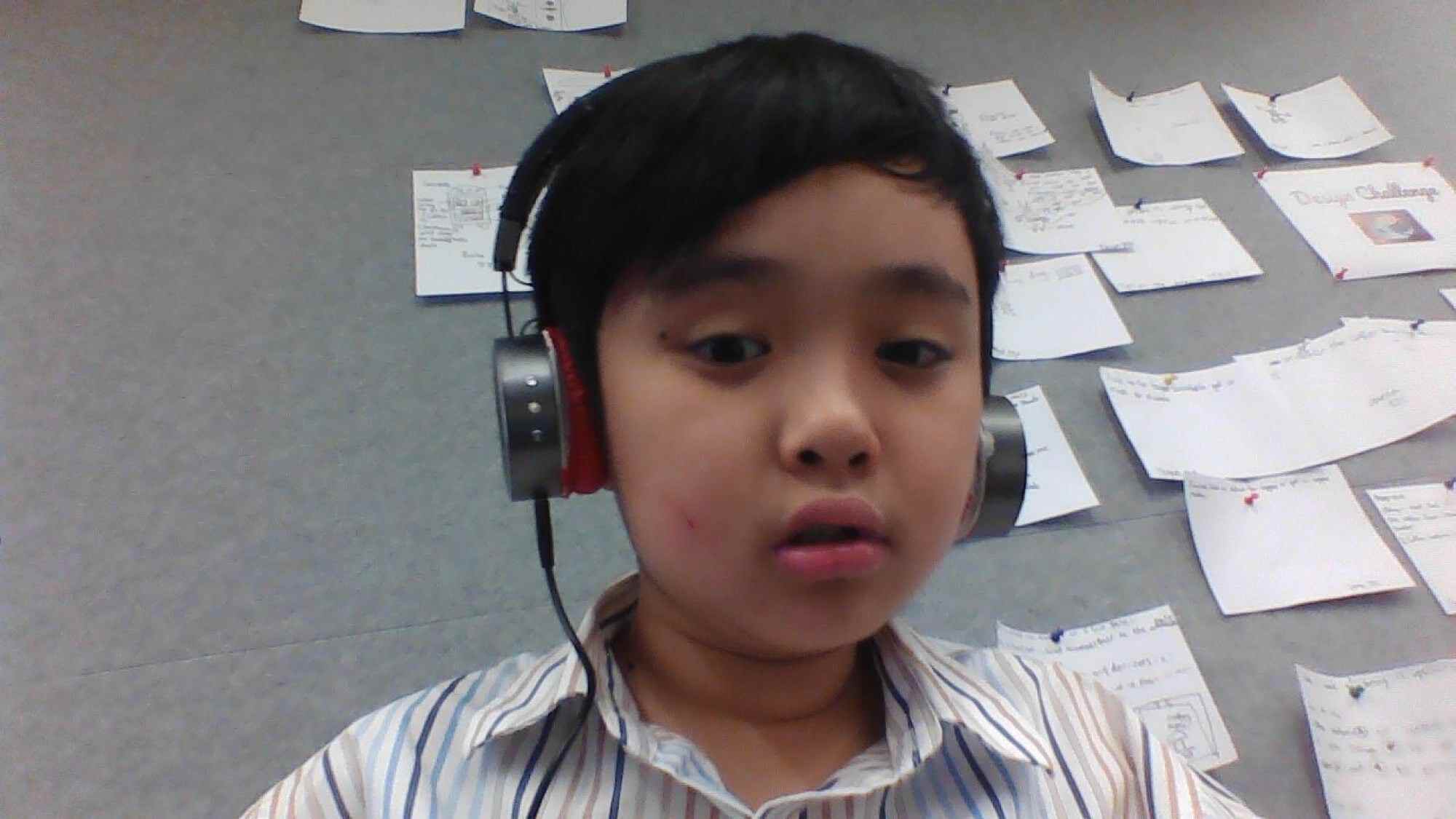 Oliver Shee attends Kowloon Junior School. Photo: Handout