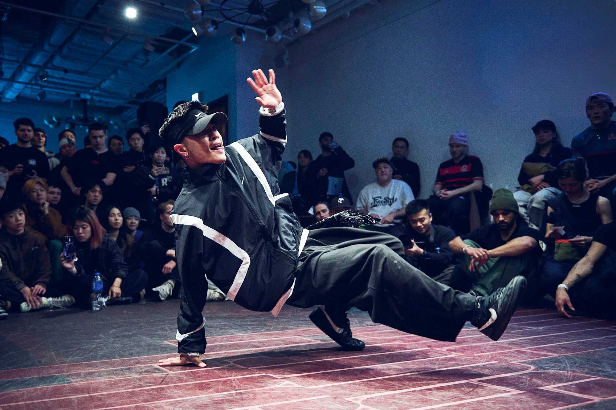 B-boy Child Kin at this year’s UTLR2025: The Comeback Kidz, Hong Kong’s largest breakdancing event. Photo: Handout