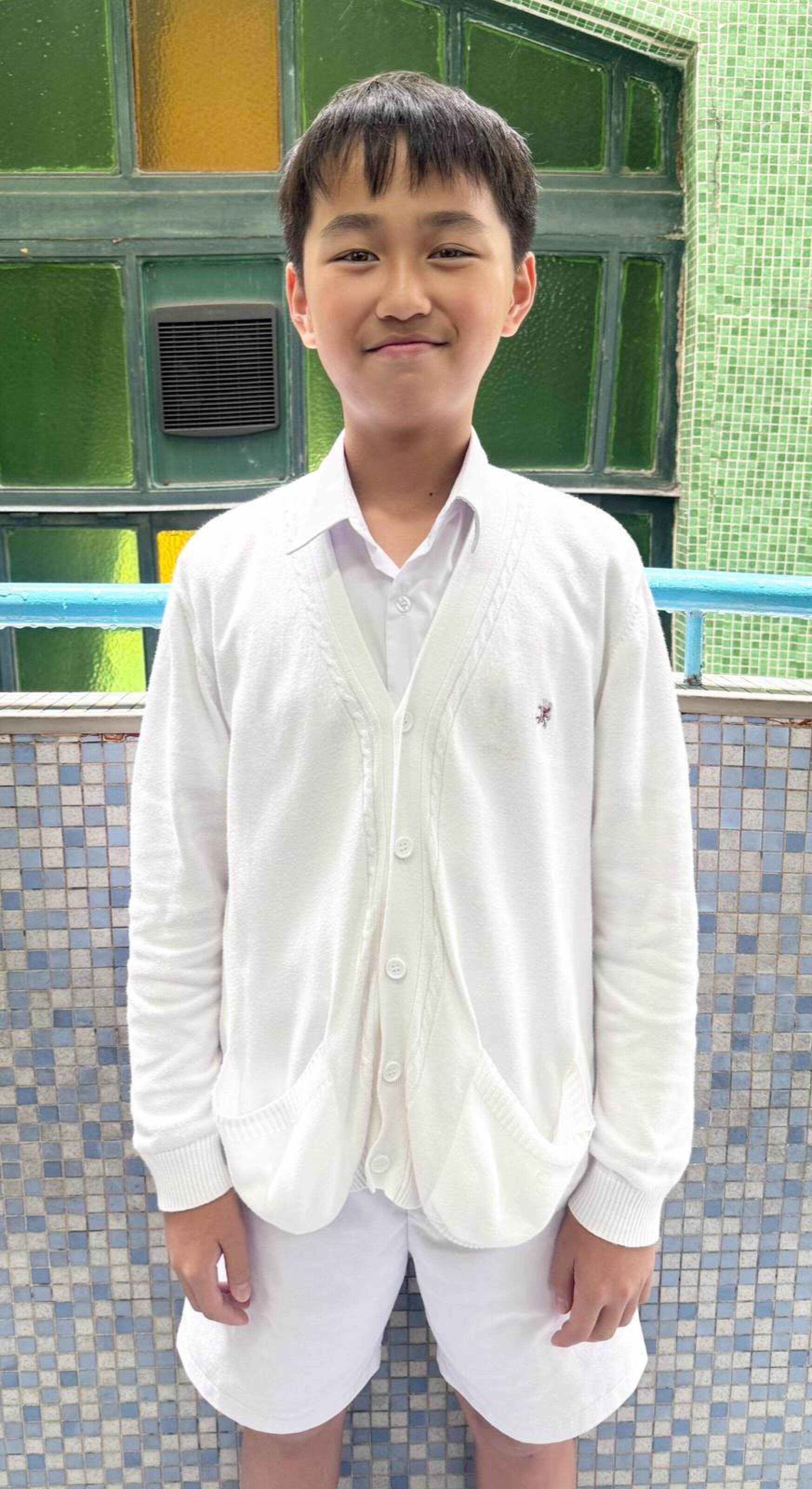 Lin Yining shares what he has learned about the power of hurricanes. Photo: Handout