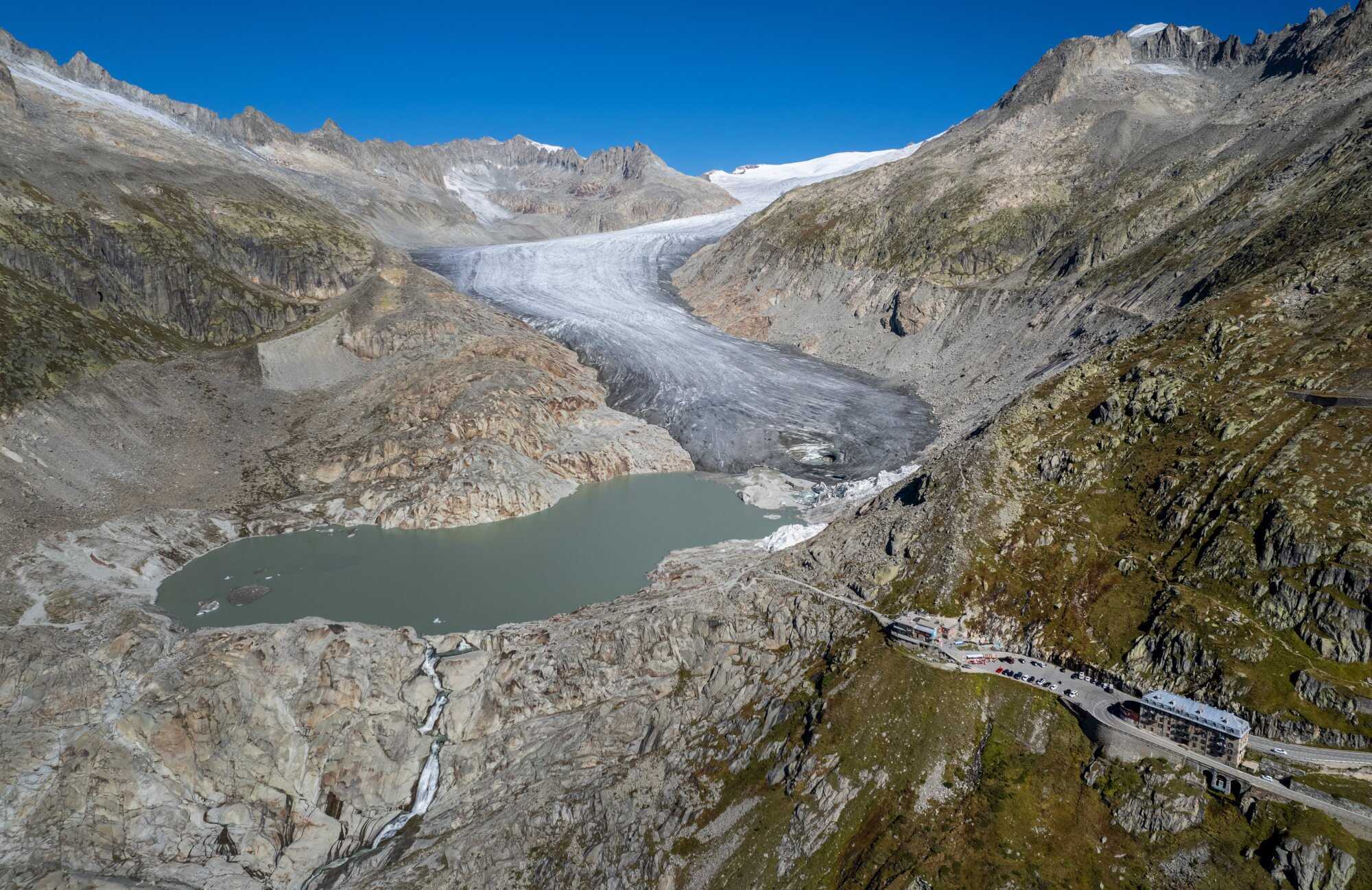 Glacier Loss Day arrived earlier than usual, highlighting the impact of climate change. Photo: Reuters