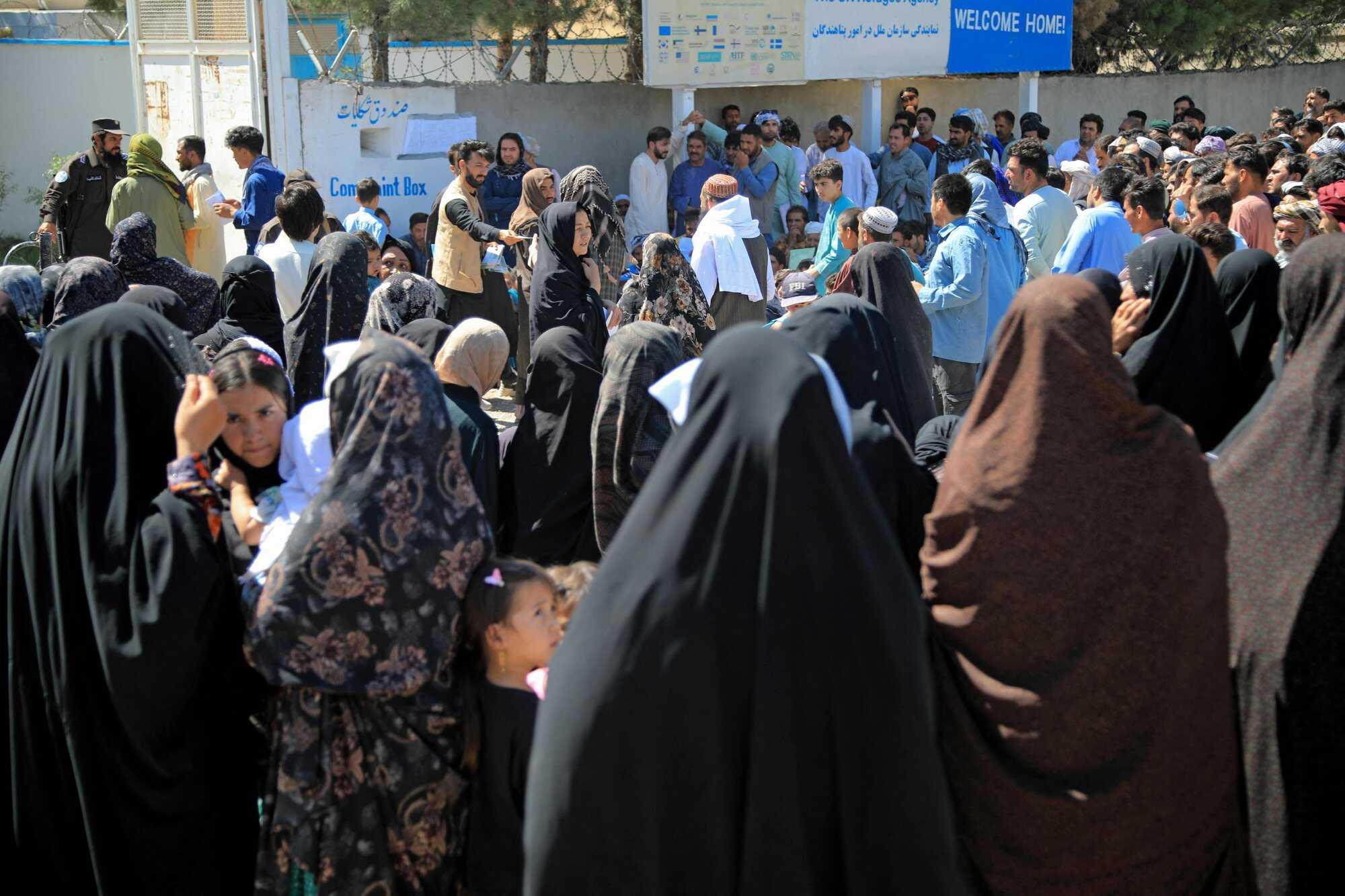 Afghan women have lost opportunities as Iran expels refugees amid war tensions, leaving many to start over in a restrictive homeland. Photo: AFP