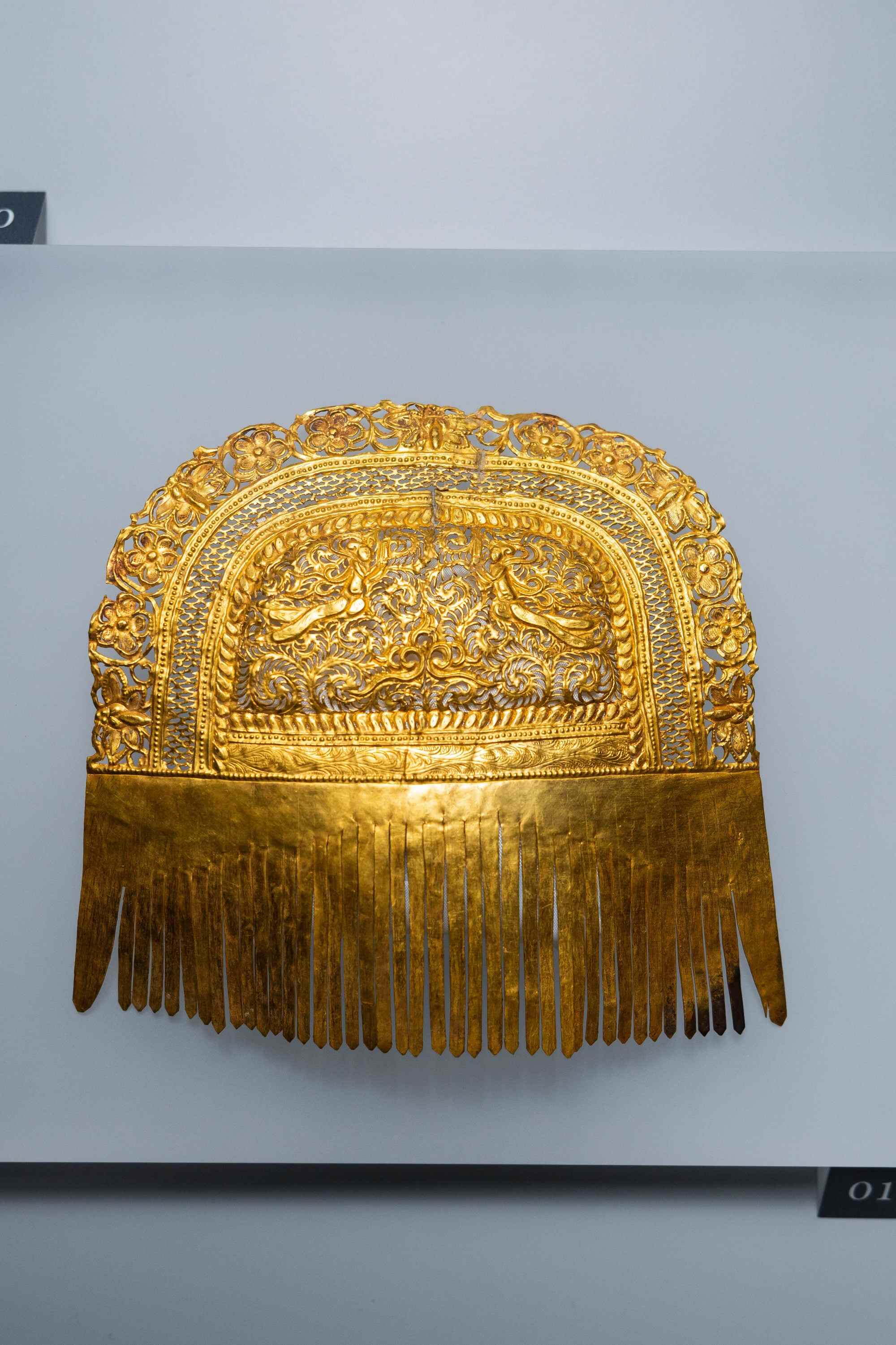Tang dynasty women often wore decorative ornaments in their hair, called “jie”. Photo: Antiquities and Monuments Office of Development Bureau