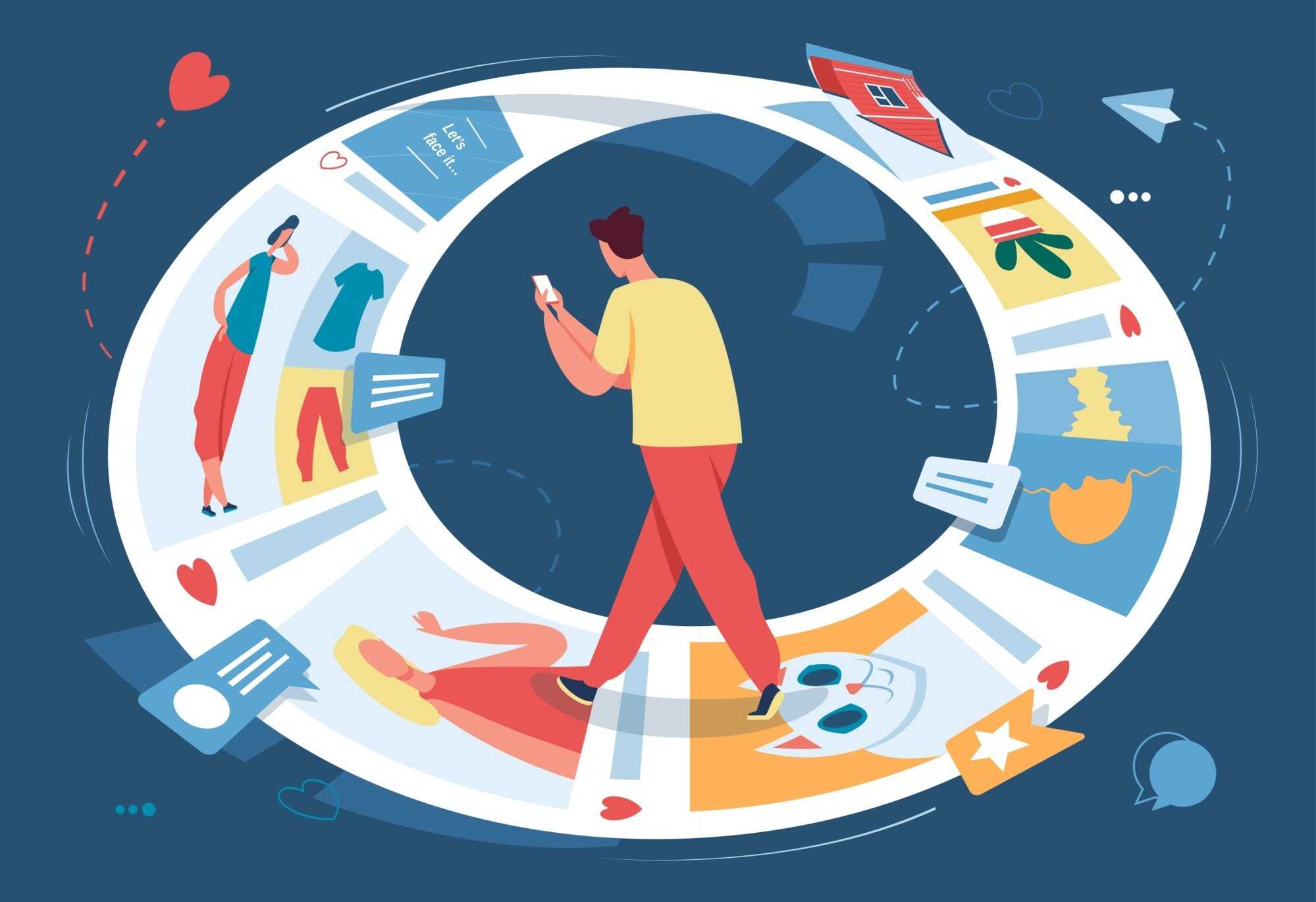 The reality of social media screening means officers might find themselves aimlessly scrolling through accounts in a futile search for negative posts, one student argues. Photo: Shutterstock