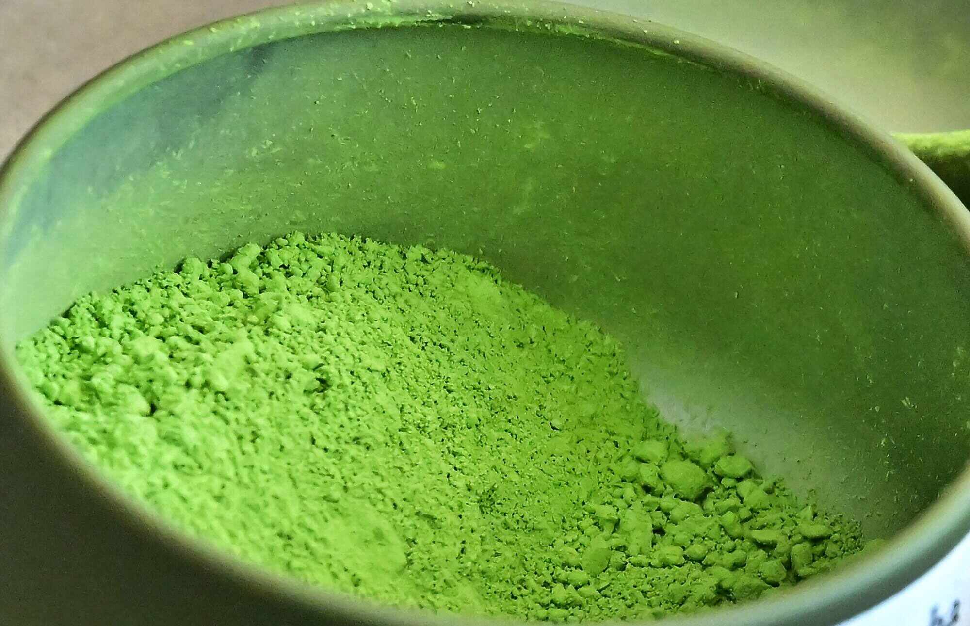High-quality matcha, usually ceremonial grade, boasts a vibrant green colour and rich flavour. Photo: AFP