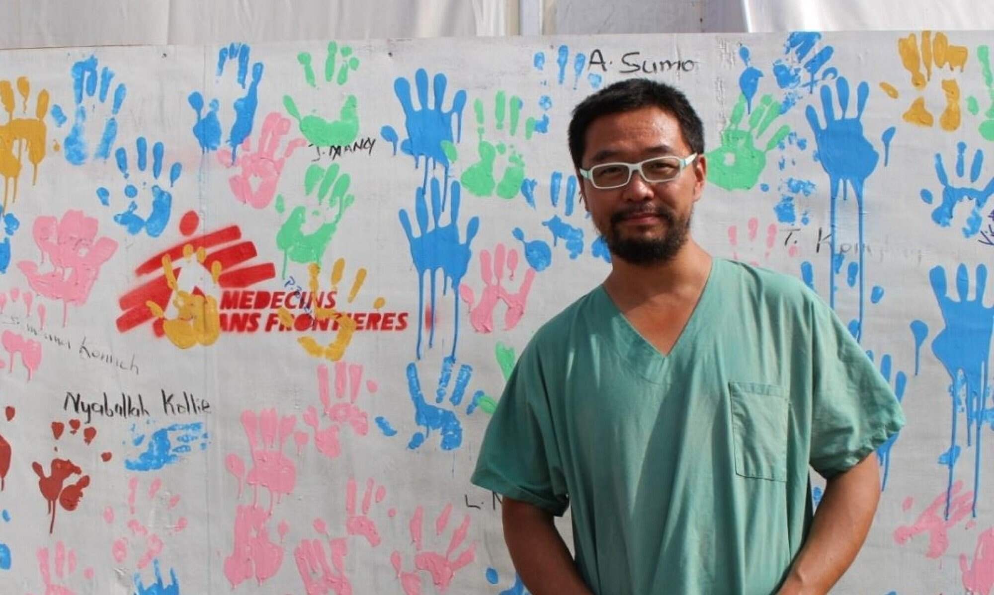 Chiu Cheuk-pong is the president of MSF Hong Kong. Photo: Handout