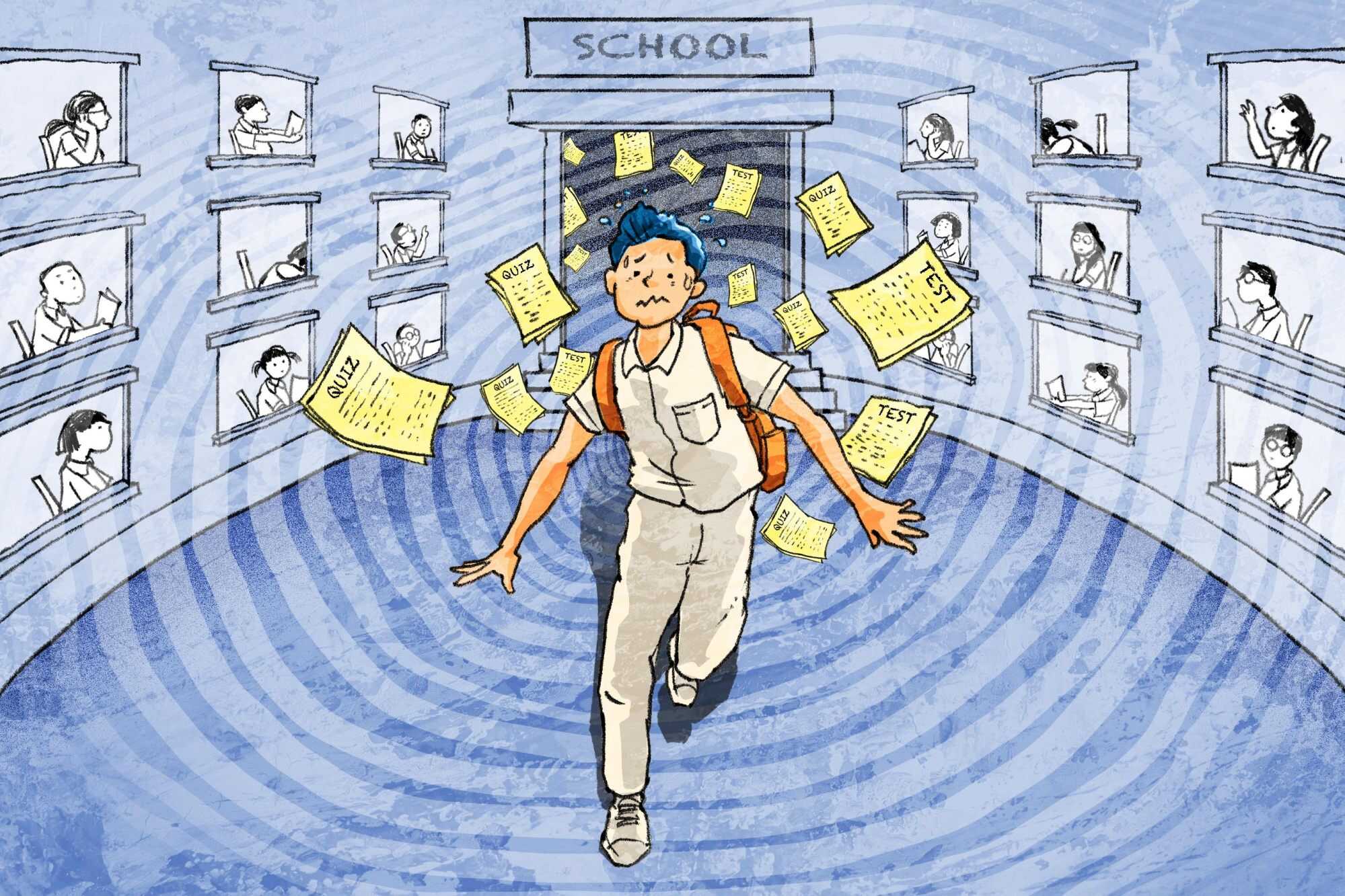 More than 5,500 students were chronically absent from school during the 2023-24 academic year. Graphic: SCMP