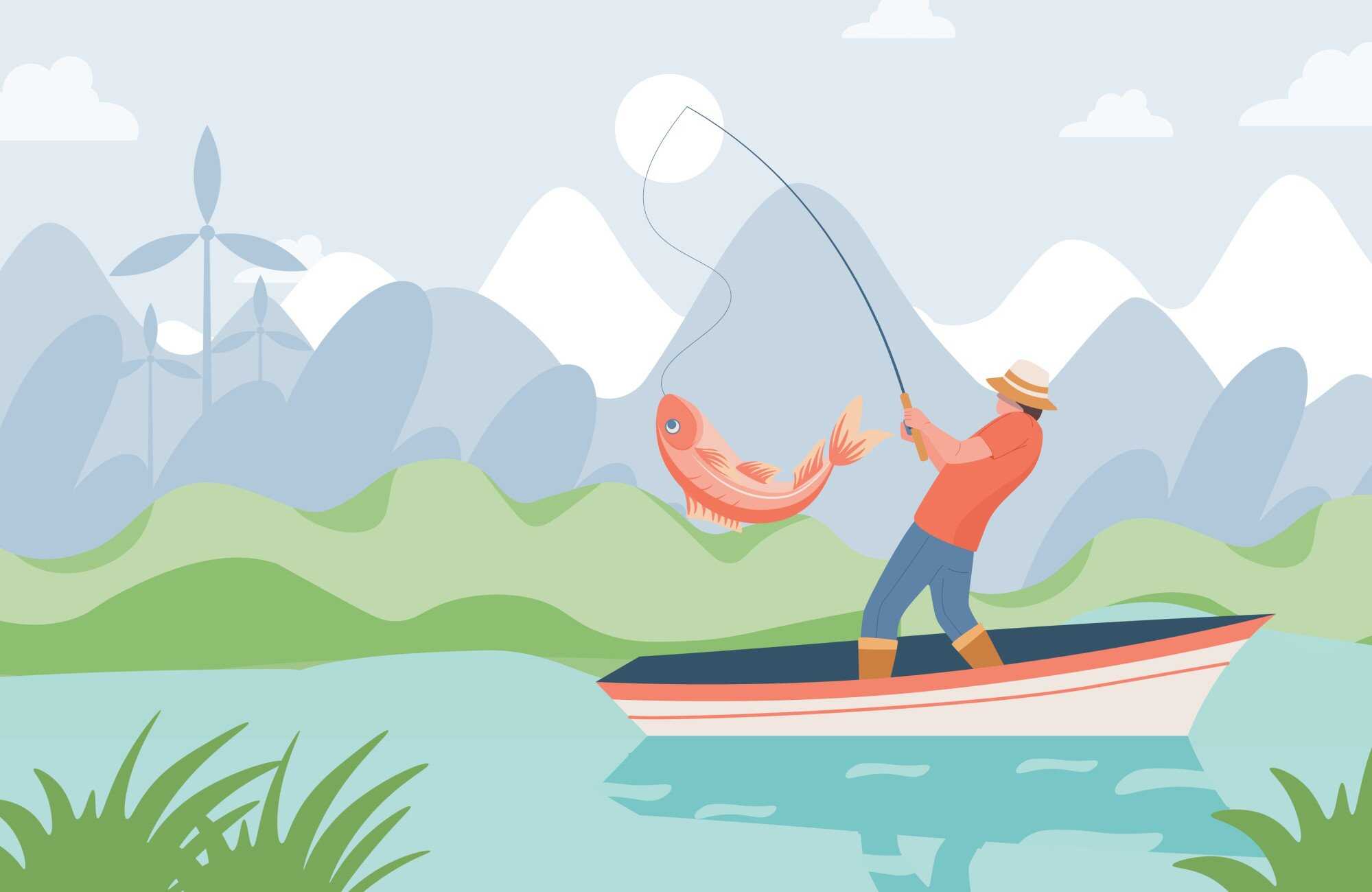 One reader said that bringing a fishing rod would help them slow down and relax. Photo: Shutterstock