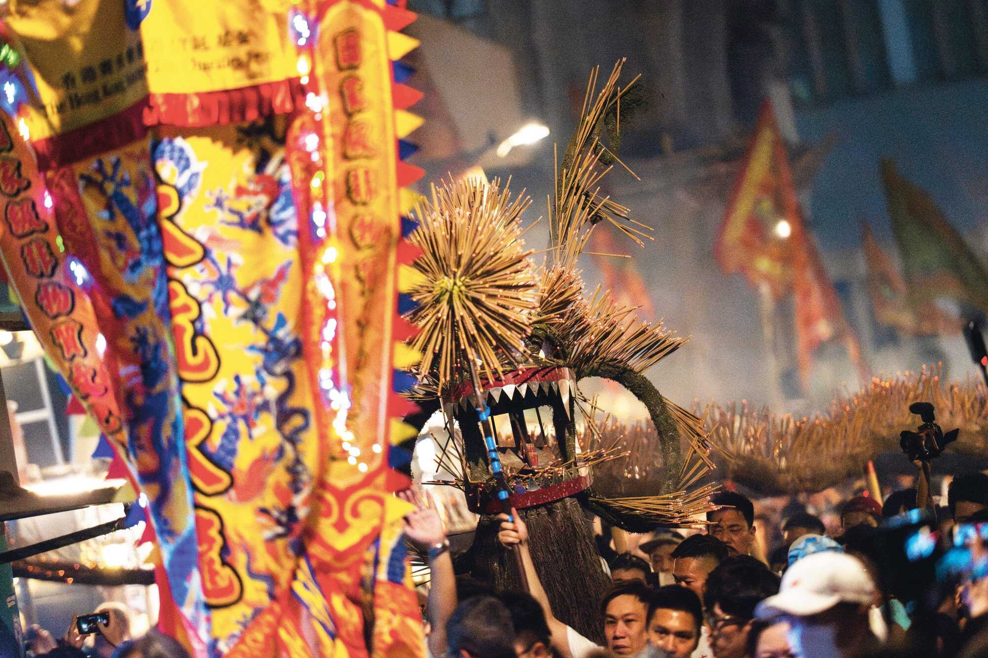 The Tai Hang Fire Dragon Dance was added to China’s National List of Intangible Cultural Heritage in 2011. Photos: Huy Truong