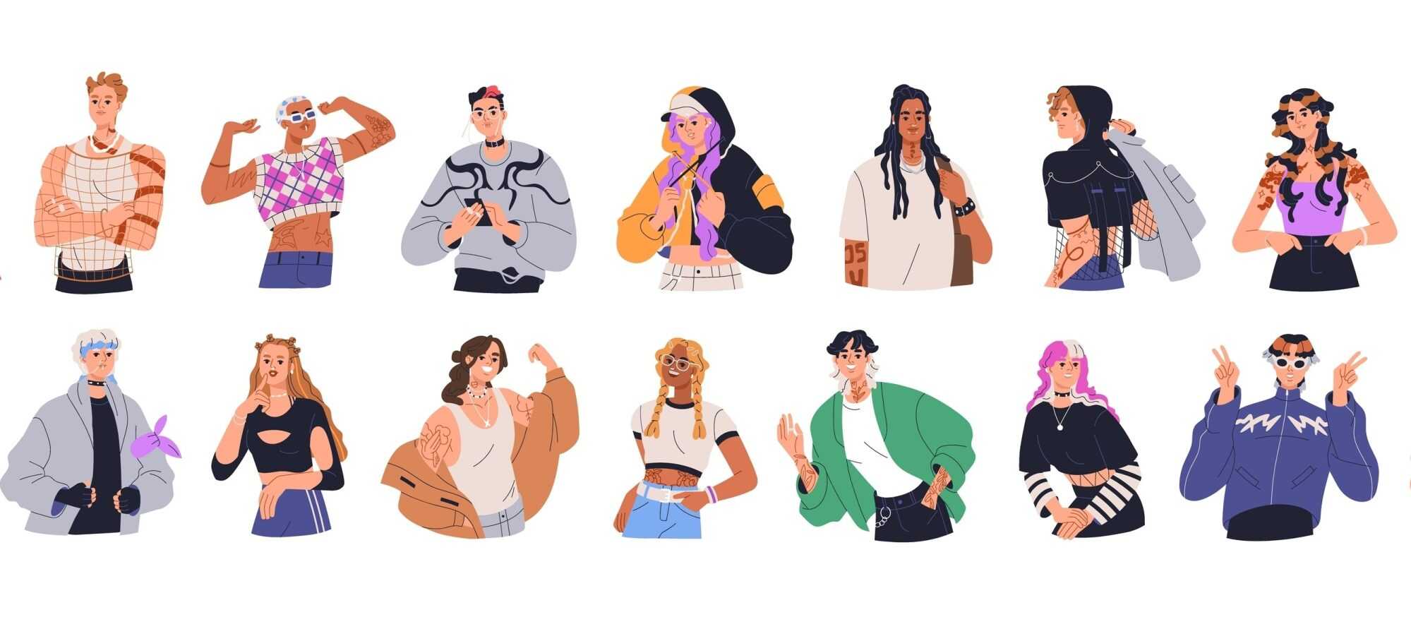 Gen Z often embraces inclusivity, and use make-up to express themselves. Photo: Shutterstock
