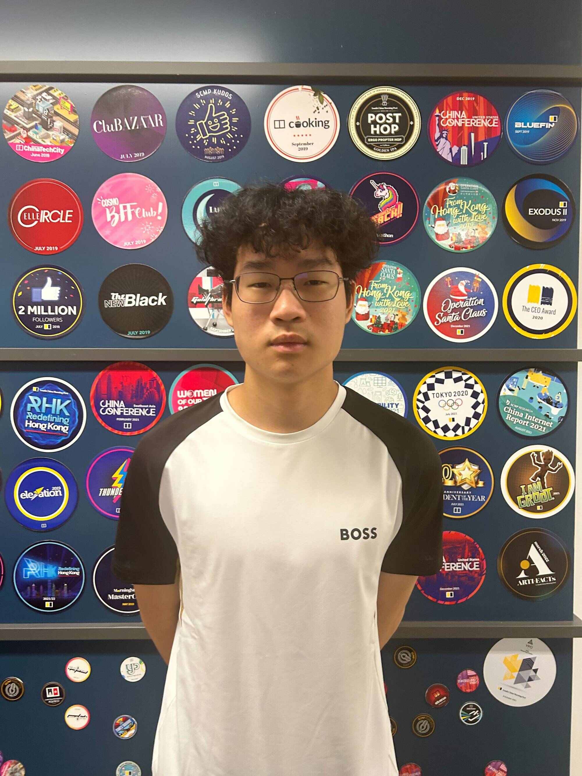 Nicholas Gao attends Chinese International School. Photo: Handout