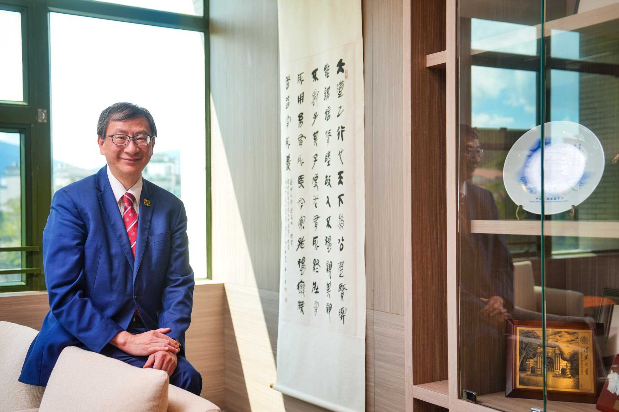 The president of the Education University, John Lee Chi-kin, urged authorities to boost international student enrolment to turn the city into a global education hub. Photo: Elson Li