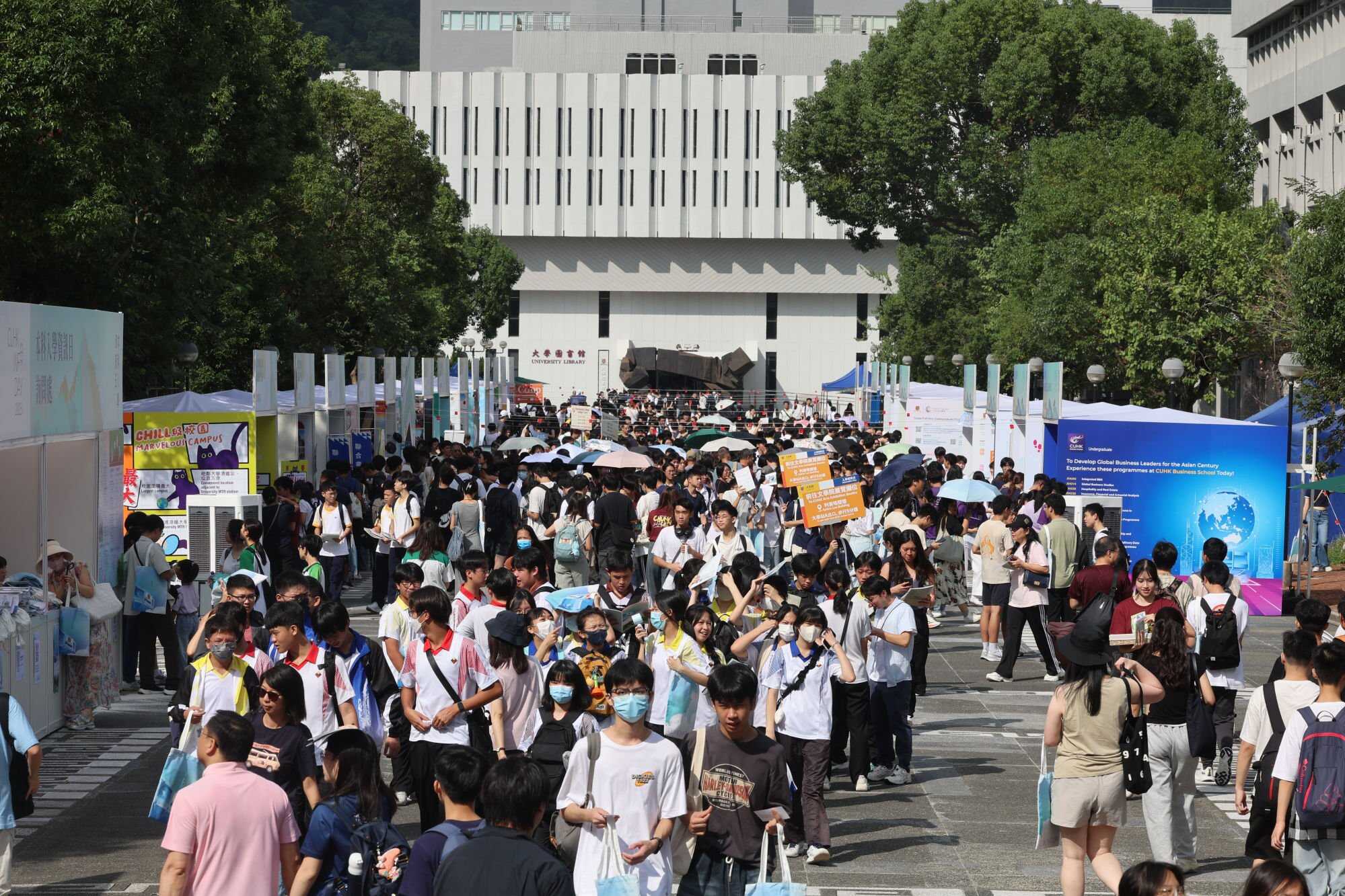 The intake for DSE students dropped to a record low amid a rising international intake and global education ambitions. Photo: Edmond So