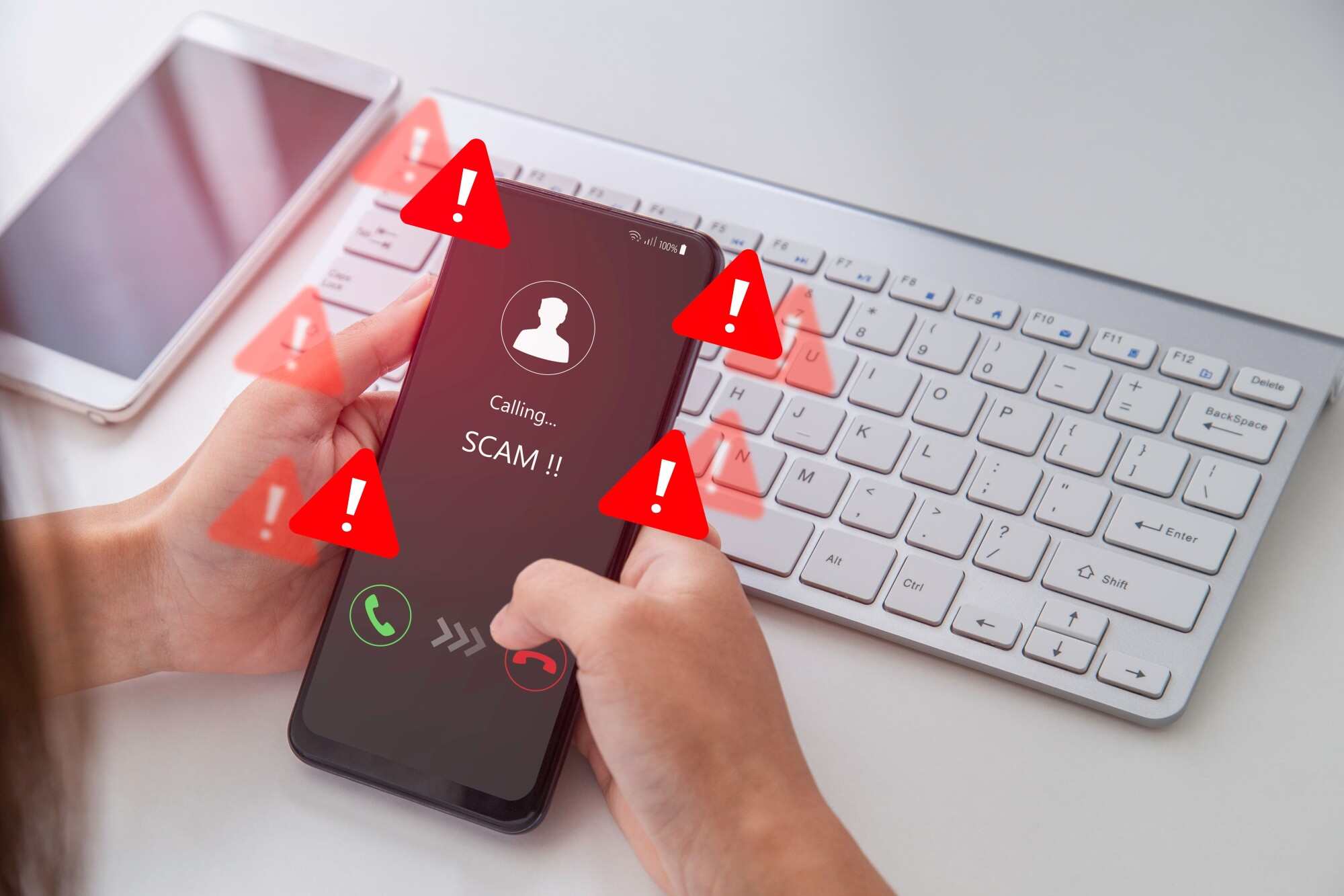 Stay informed about common scams to protect yourself - and your wallet. Photo: Shutterstock