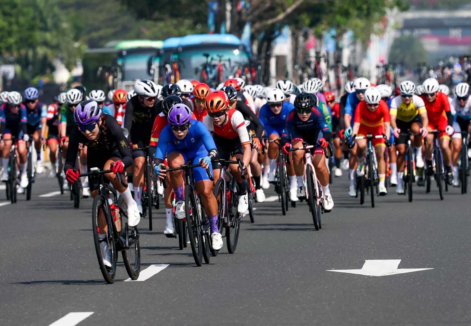 A lot of effort and coordination has gone into arranging the 15th National Games. Photo: Xinhua