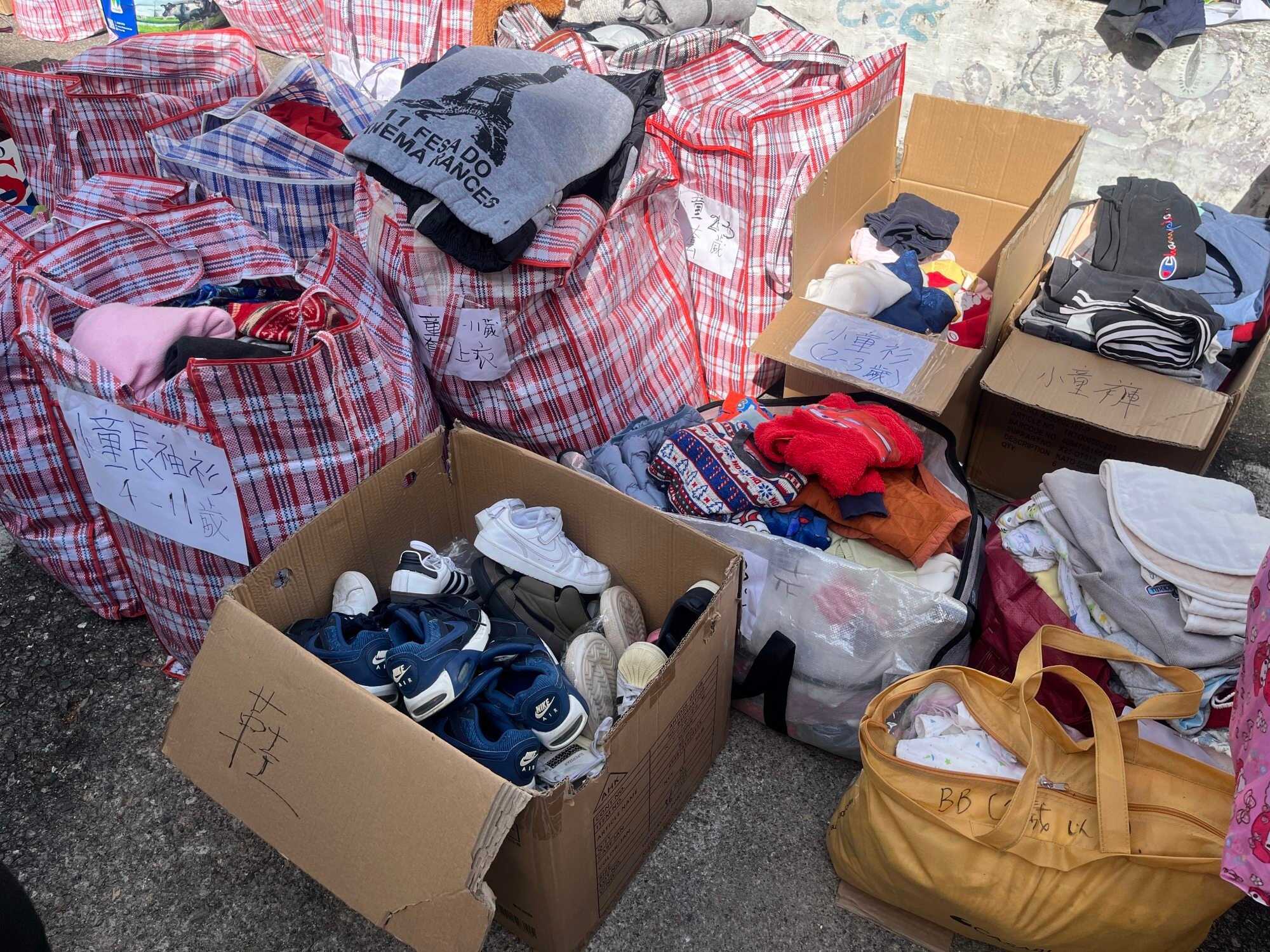 Fung said that supplies are no longer a pressing concern, explaining that victims of the fire need support and empathy. Photo: Kelly Fung