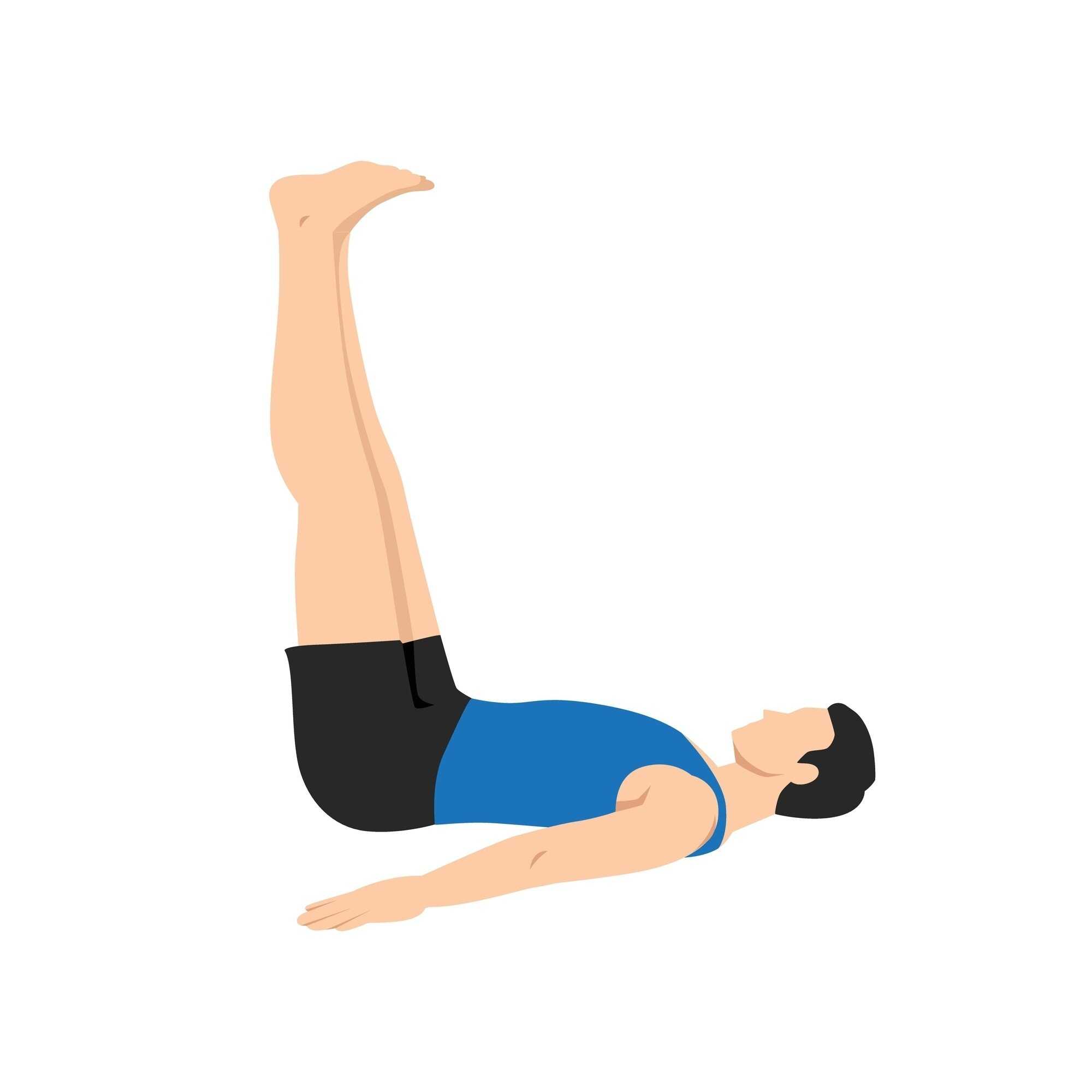 The “legs up the wall” pose is perfect for a long, tiring day. Photo: Shutterstock