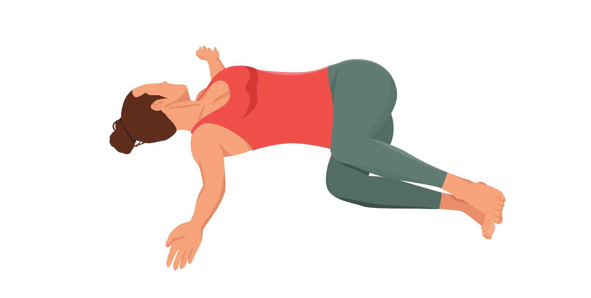 Choose the “two knee twist” when you’re feeling extra tight and stiff. Photo: Shutterstock