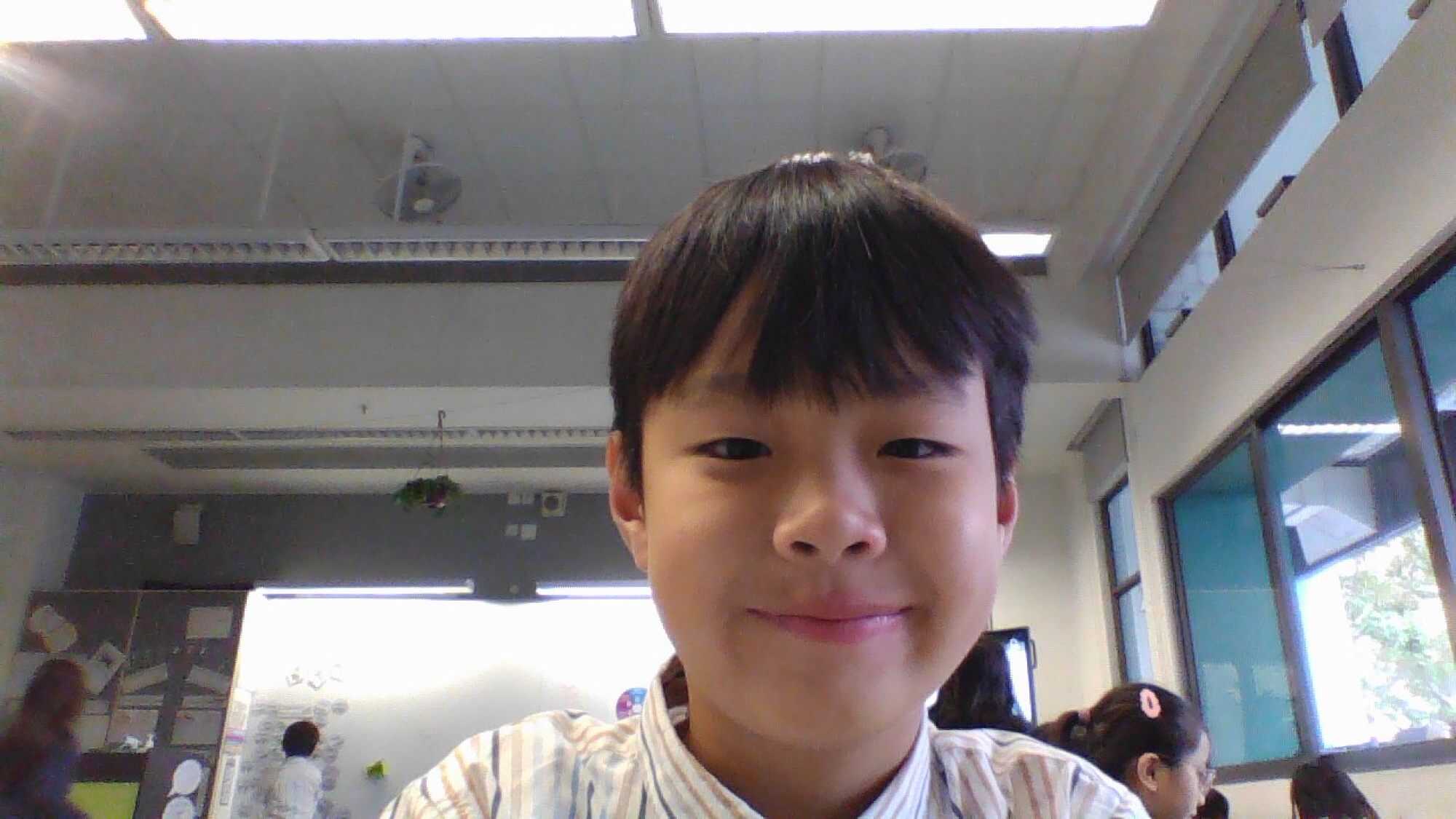 Oliver Sin shares that writing is his favourite subject. Photo: Handout