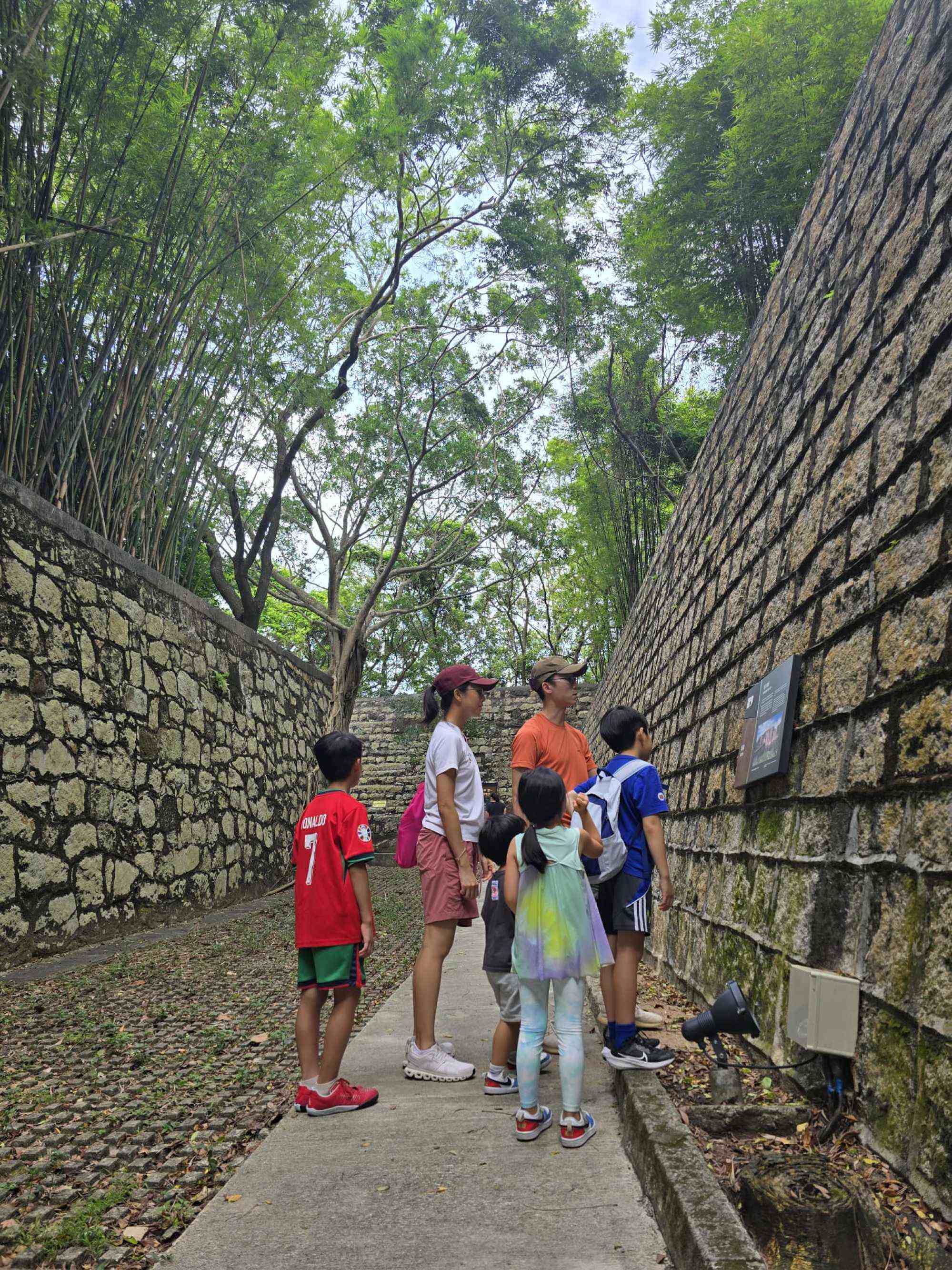 Alfie Yu describes his holiday experience. Photo: Handout