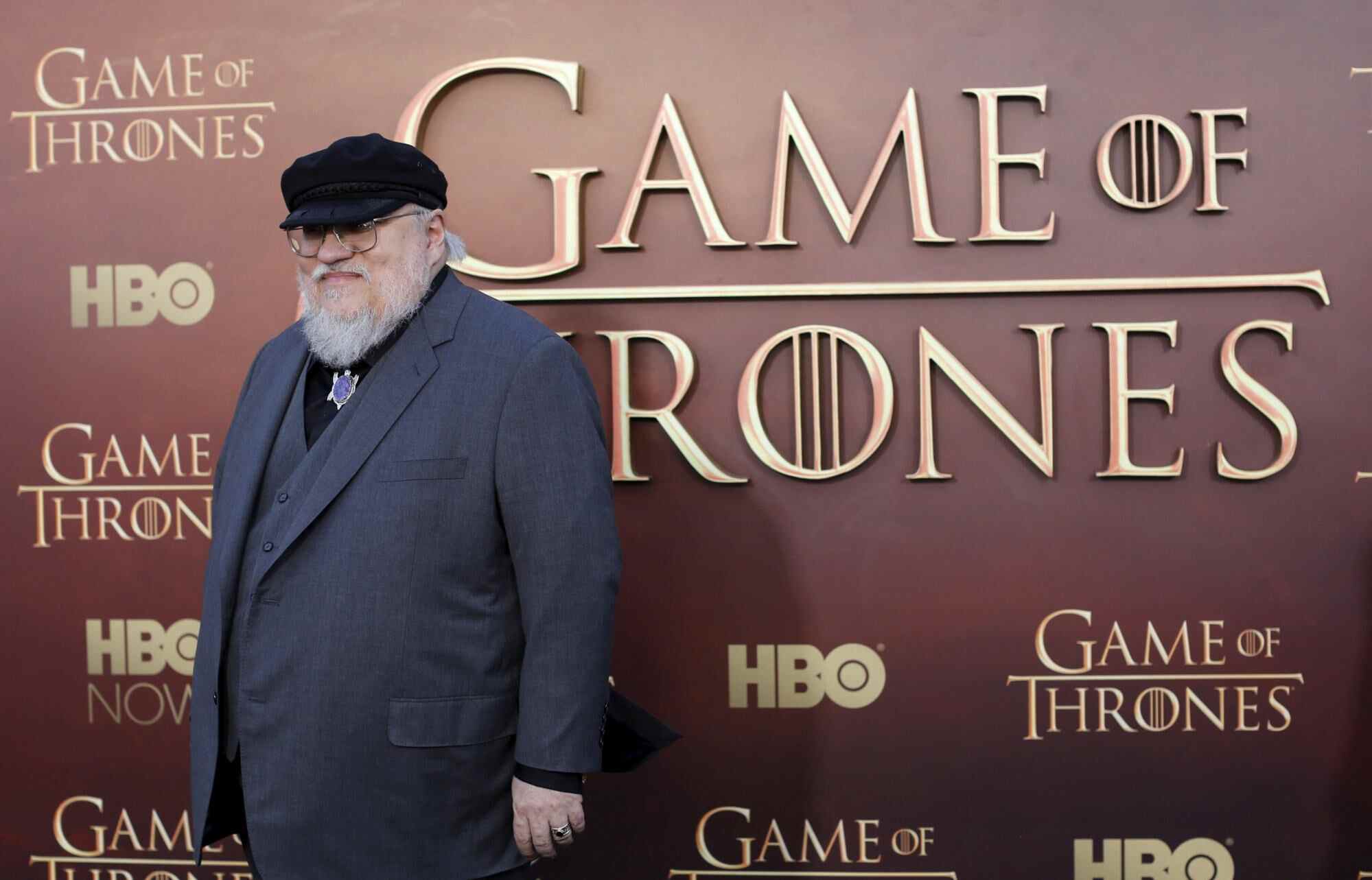 George R.R. Martin is the author of the “A Song of Ice and Fire” series, which is the basis for the hit HBO show “Game of Thrones”, named after the first book in the series. Photo: Reuters
