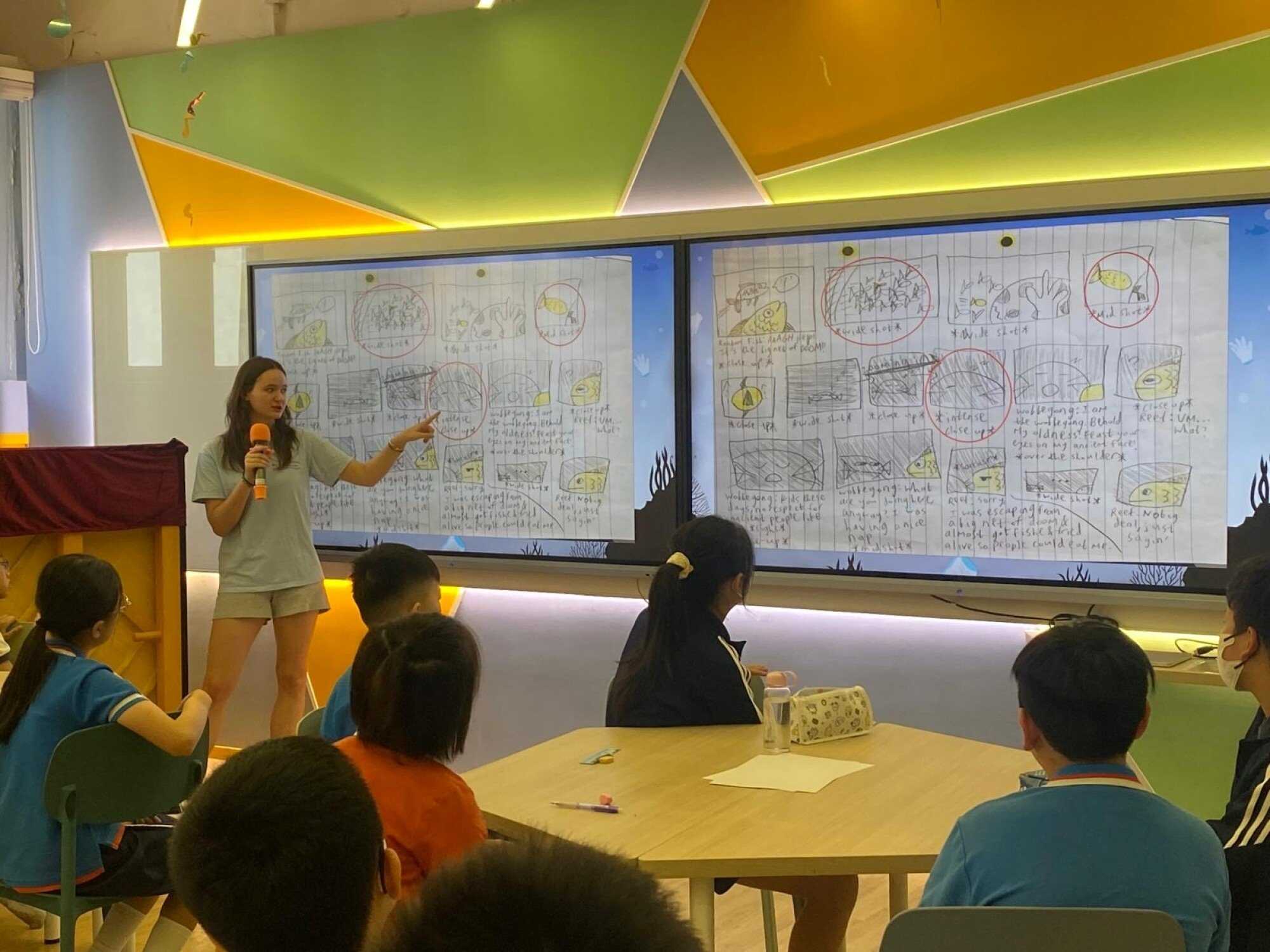 Ema’s Making Waves Club empowers young storytellers through ocean-themed workshops and advocacy. Photo: Handout