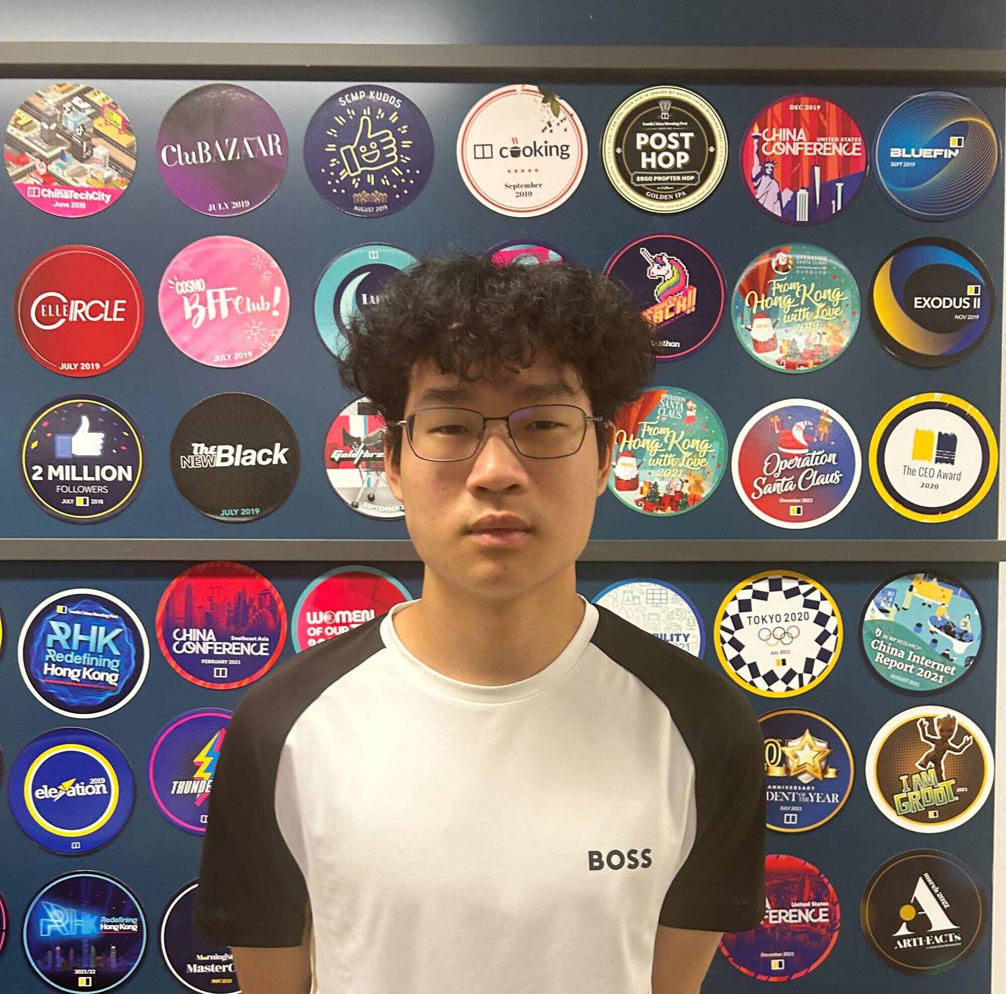 Nicholas Gao is a student at Chinese International School. Photo: Handout