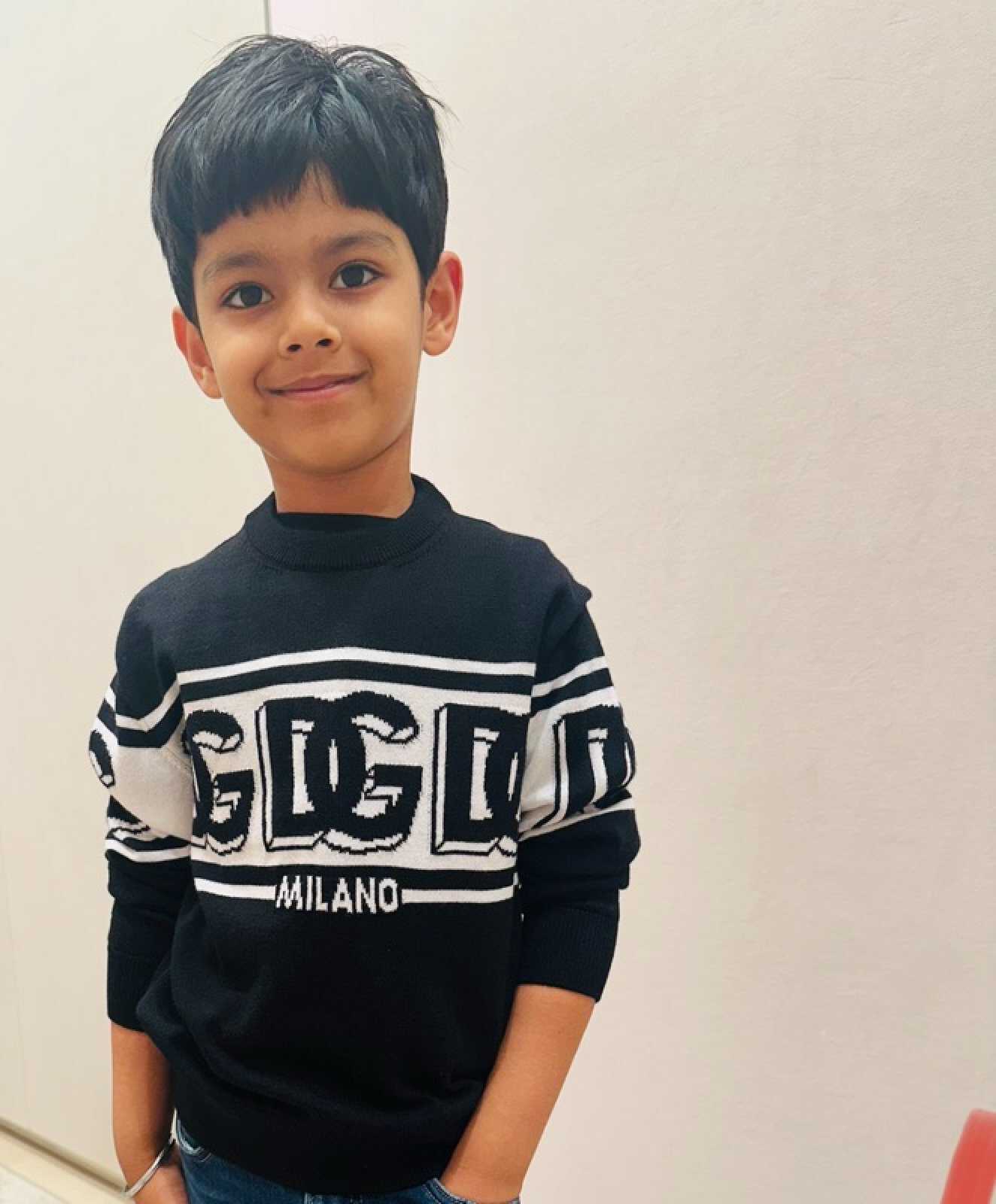 Vihaan Sharma is excited for Christmas. Photo: Handout