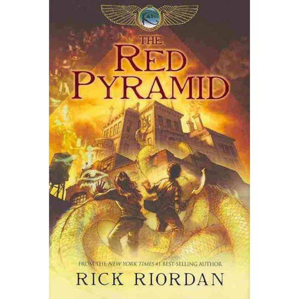 ‘The Kane Chronicles: The Red Pyramid’ by Rick Riordan, author of the ‘Percy Jackson’ series. Photo: Handout