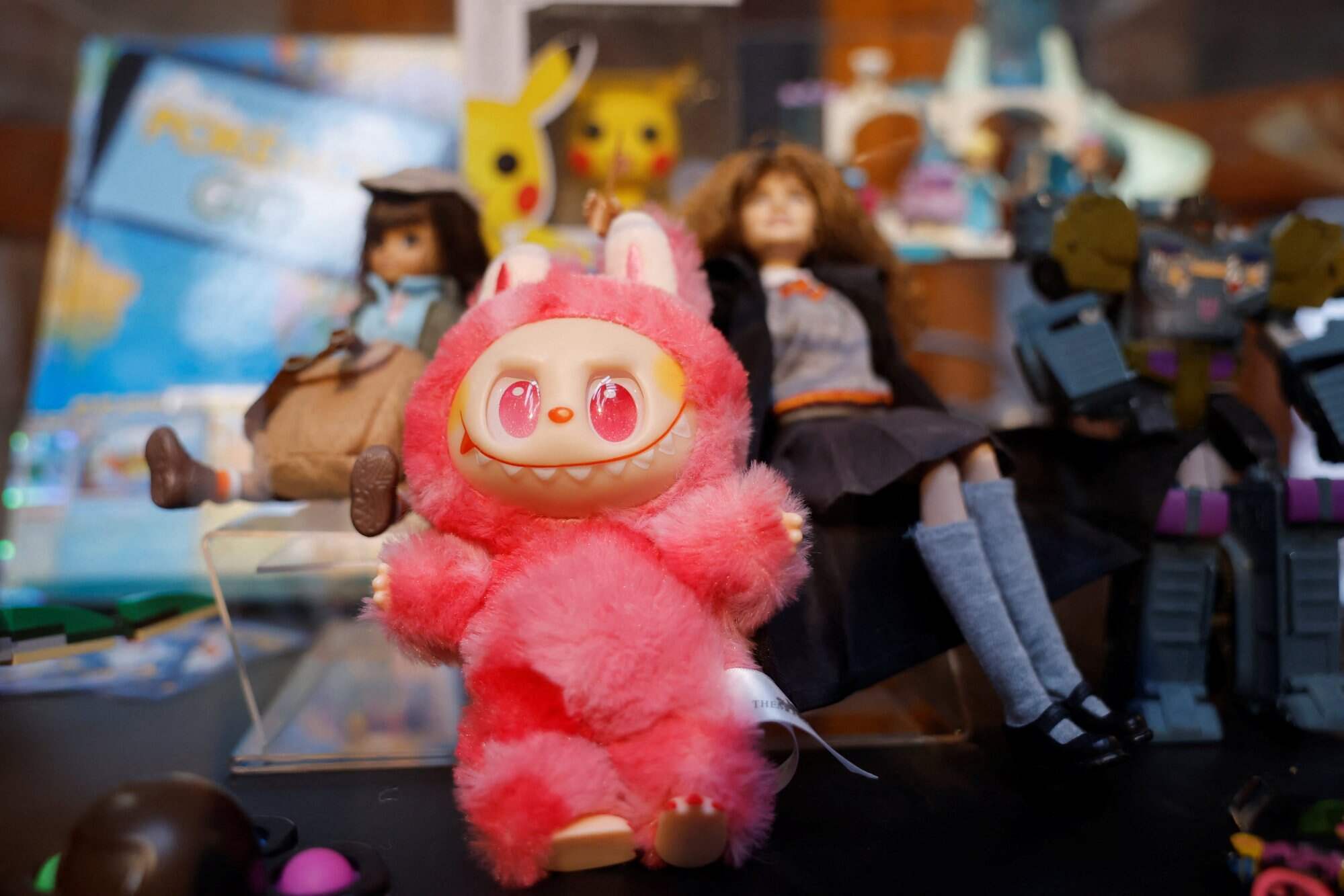 We’re still not sure what a Labubu is, but we know they’re very popular! Photo: Reuters