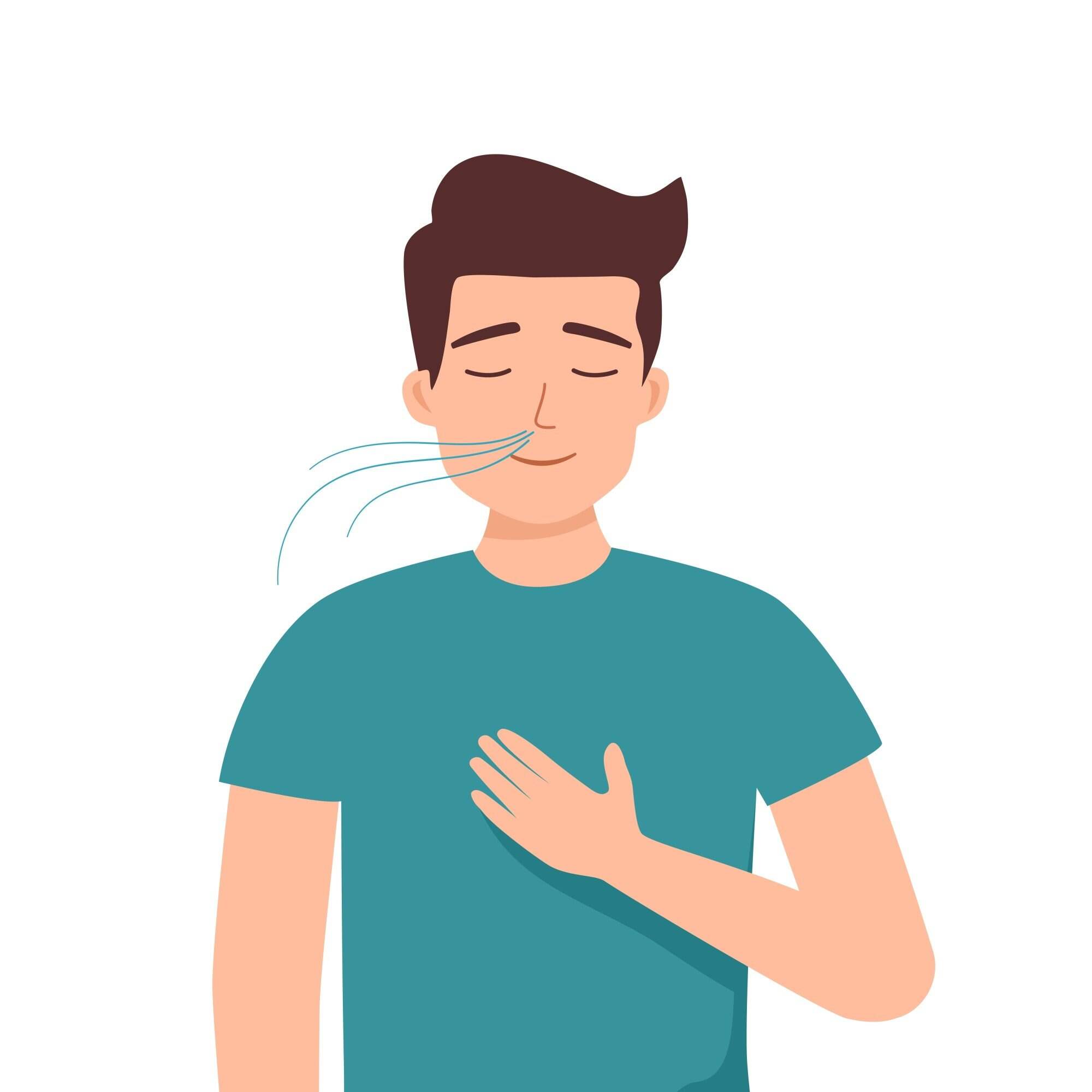 Mindful breathing can help you stay focused even when you are stressed out. Photo: Shutterstock