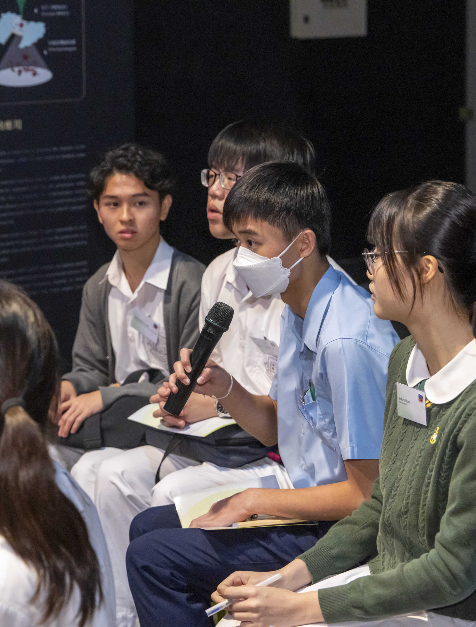 Howard Wan from Hoi Ping Chamber of Commerce Secondary School. Photo: Handout