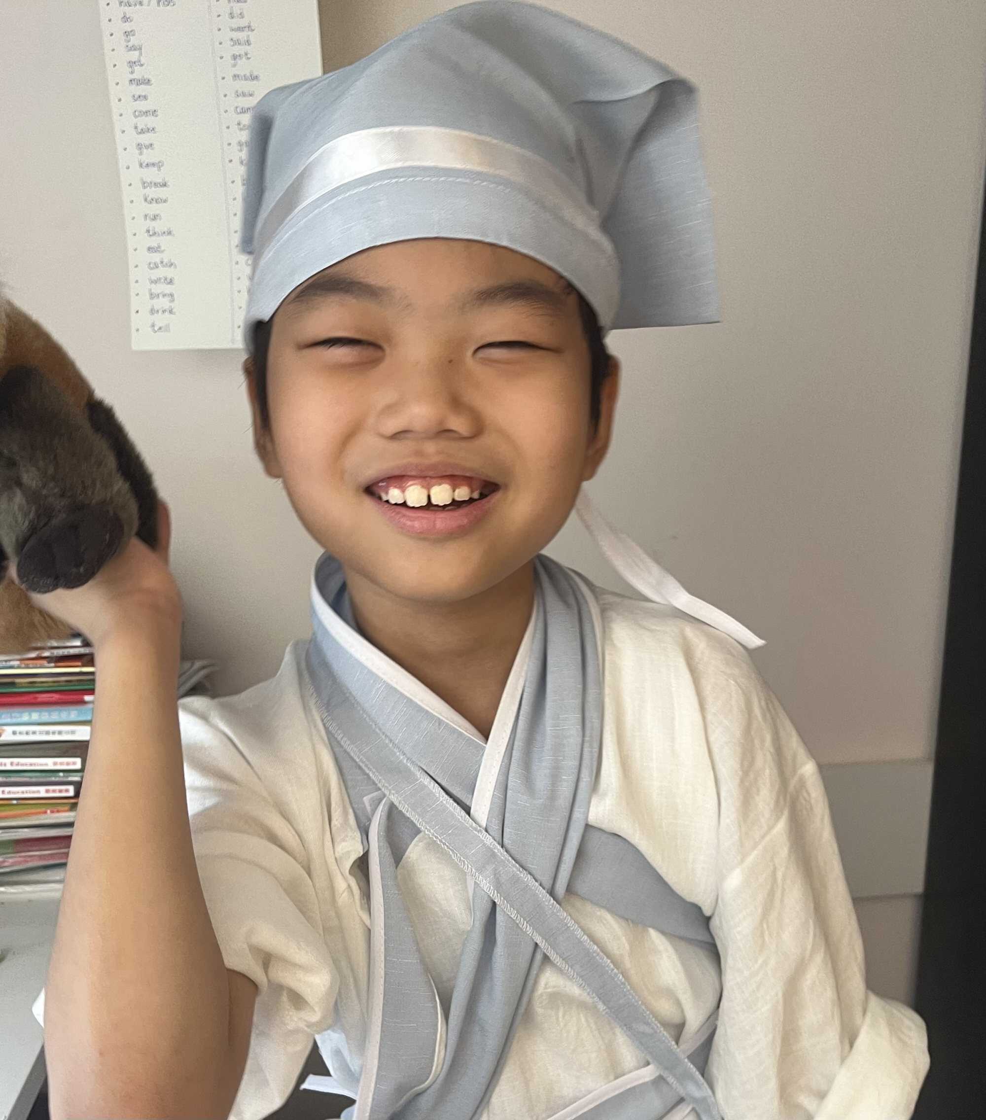 Oliver Chan loves celebrating Lunar New Year with his family. Photo: Handout