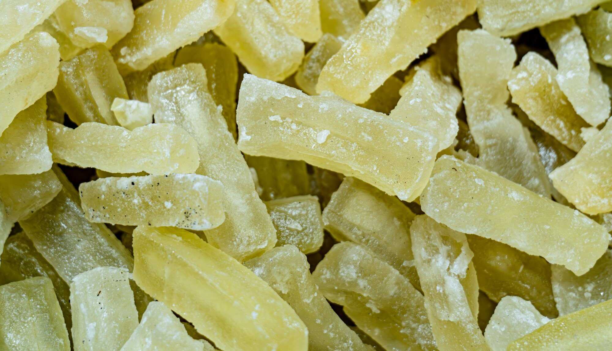 In the past, people preserved winter melon by turning it into candy. Photo: Shutterstock