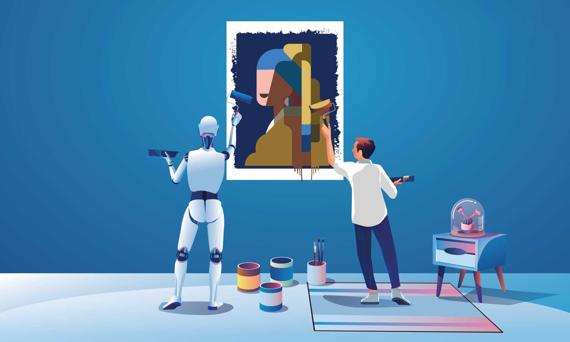 The rise of AI-generated art raises critical questions about creativity, ownership and the value of human effort in a machine-dominated era. Photo: Shutterstock