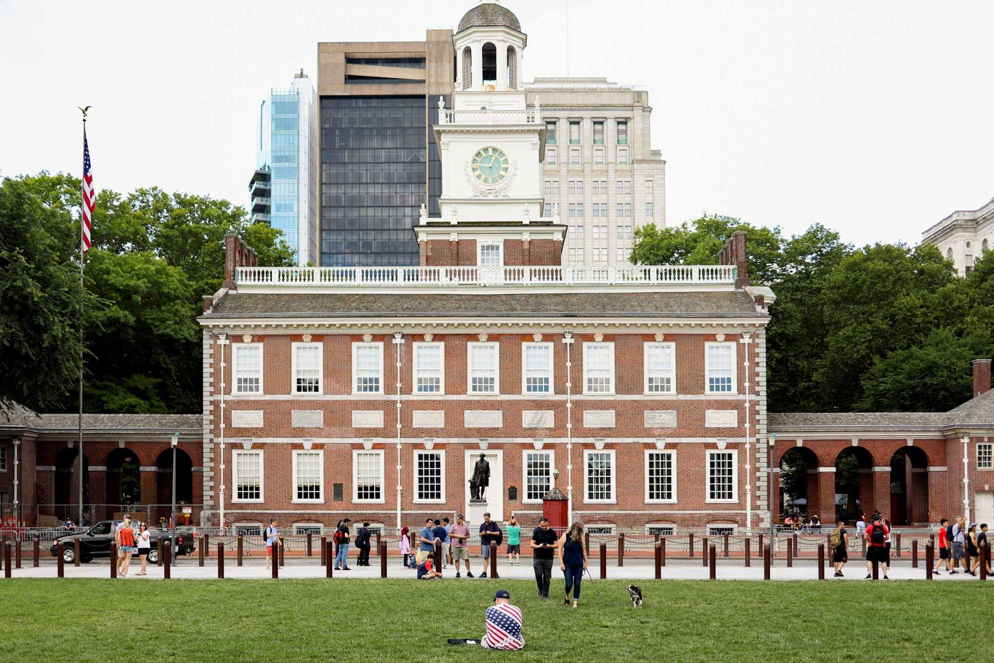 The Independence National Historical Park in Philadelphia, Pennsylvania, US. Photo: Reuters