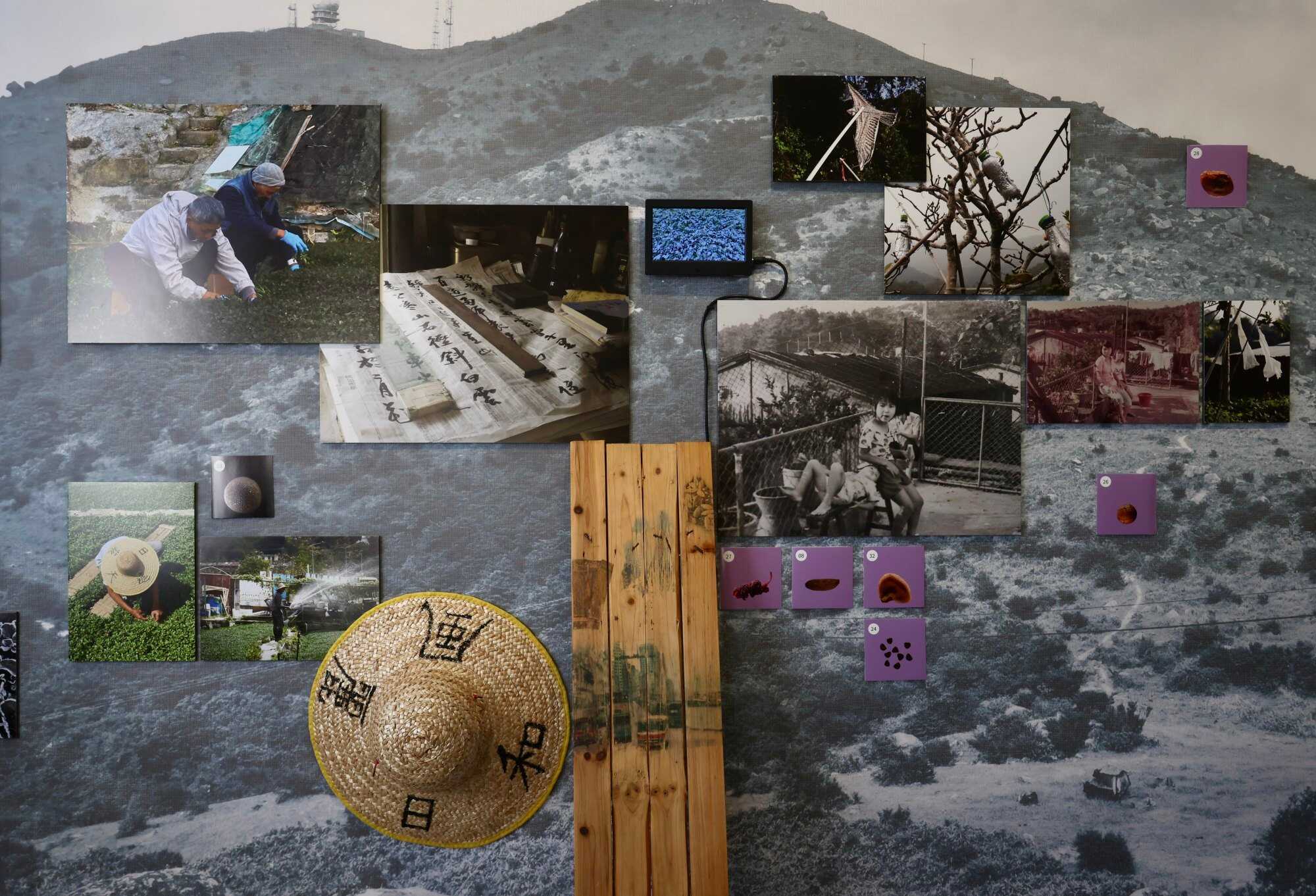Artist Benjamin Hao has worked with villagers to collect stories and images to use in his artwork. Photo: Jonathan Wong