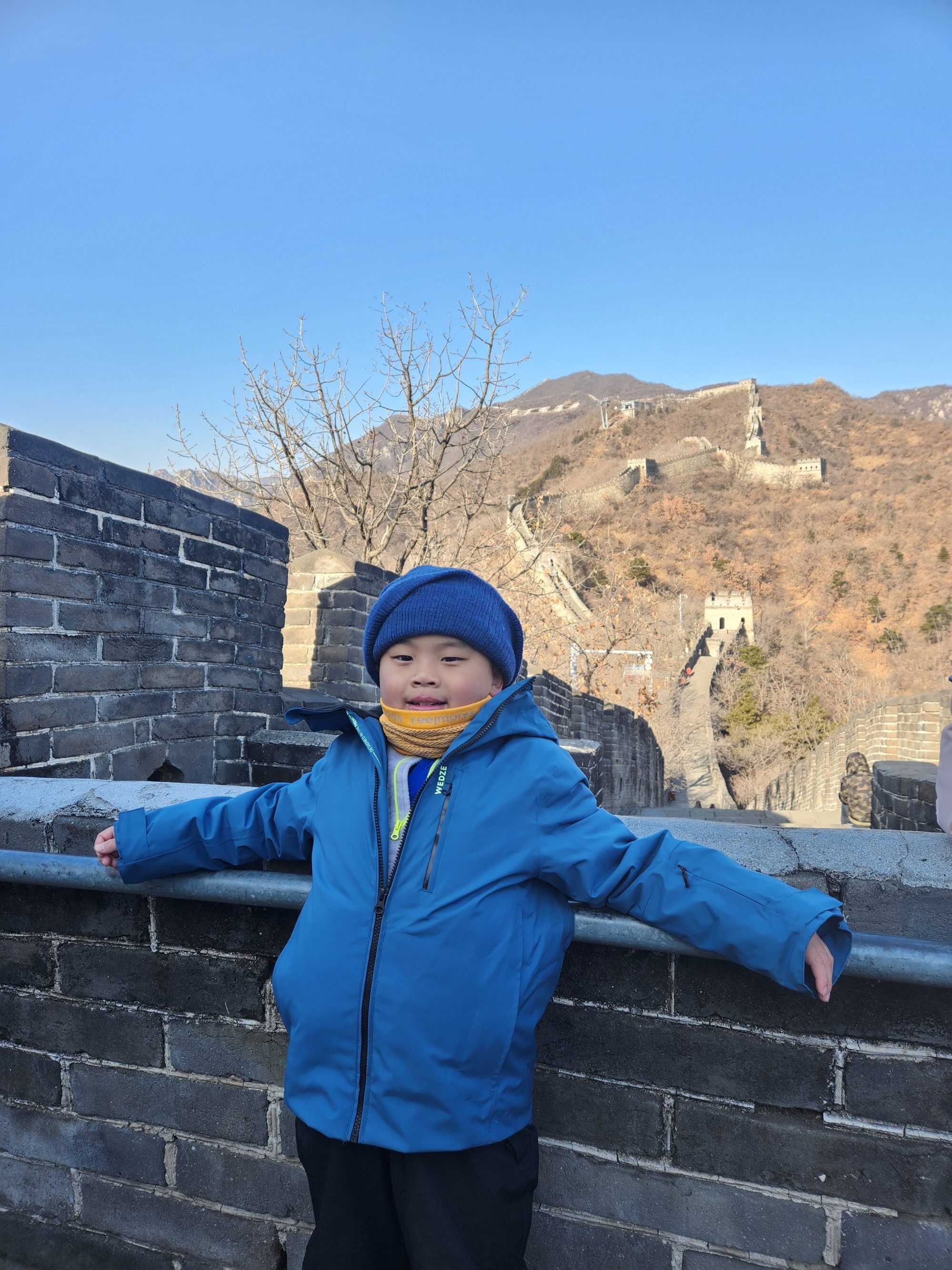 Andre Lee enjoyed his trip to Beijing. Photo: Handout
