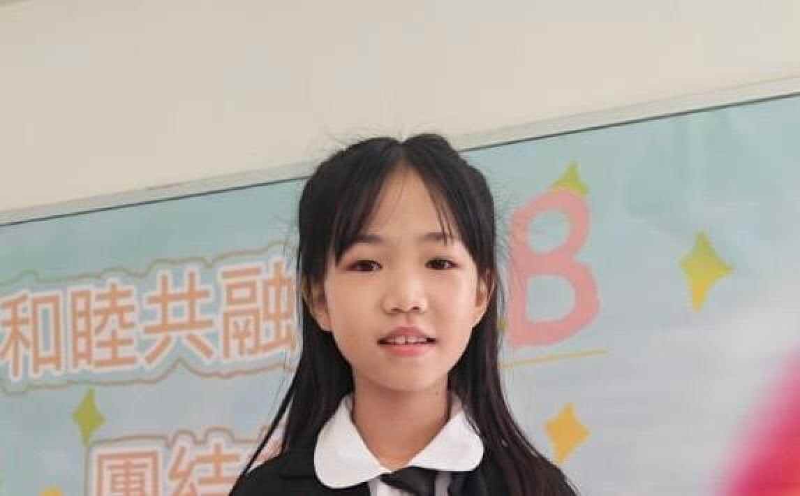 Chloe Law is a student at Cheung Chau Kwok Man School. Photo: Handout
