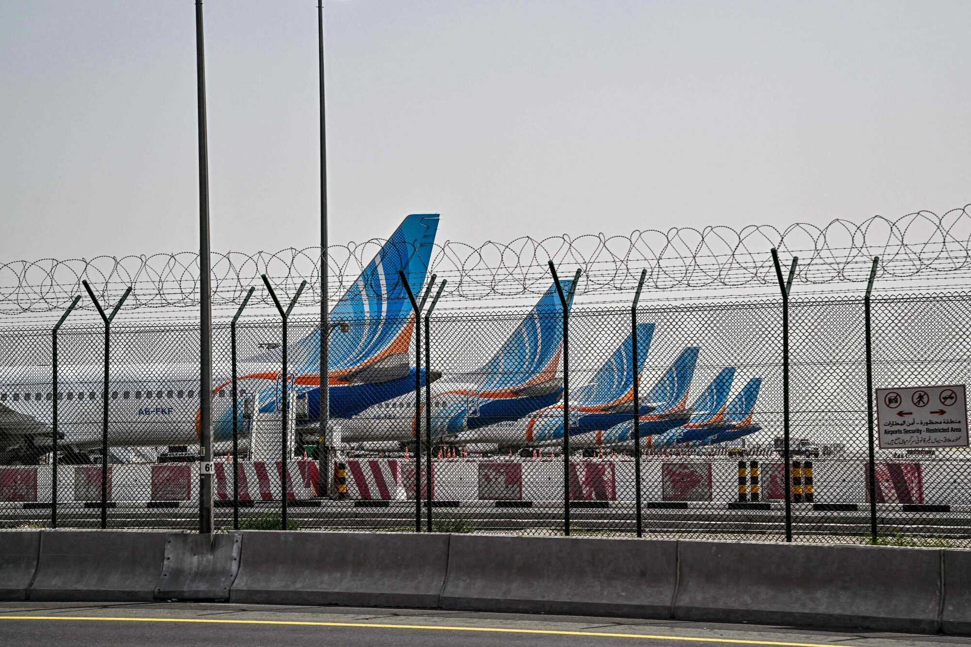 Partial airspace closures in the Middle East have left people from around the world stranded and worried about their safety. Photo: AFP