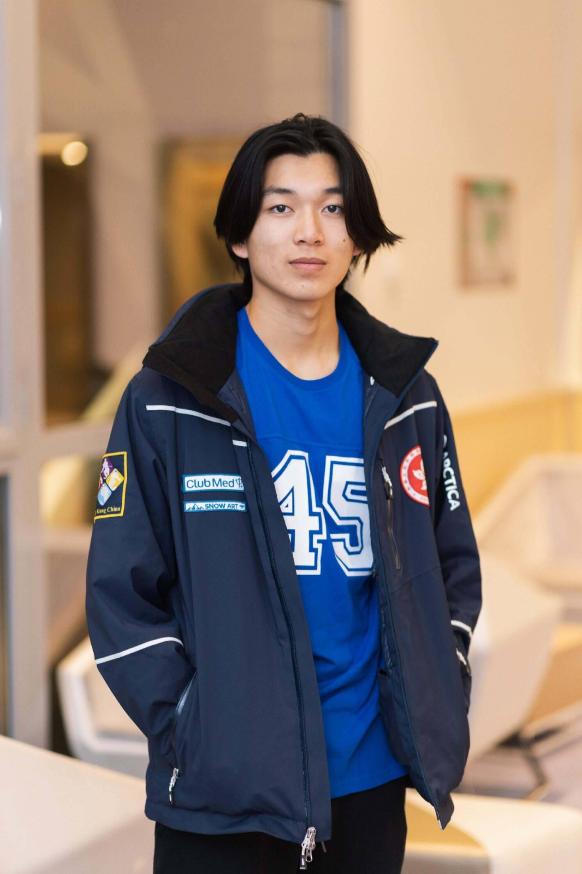 Adrian Yung is the youngest two-time Winter Olympian from Hong Kong. Photo: Ski Association of Hong Kong