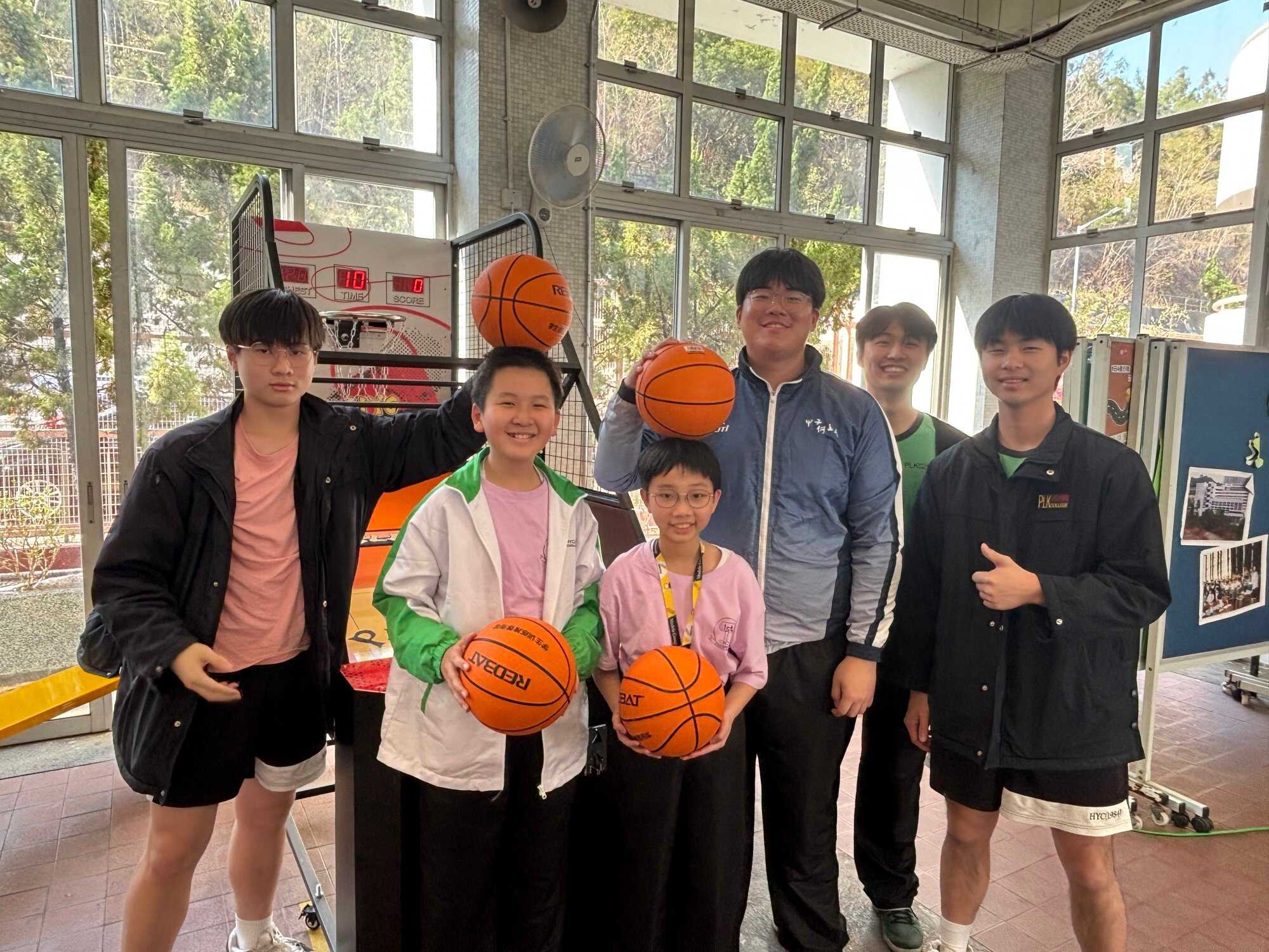 Students at Po Leung Kuk Ho Yuk Ching (1984) College enjoy Game Day. Photo: Handout