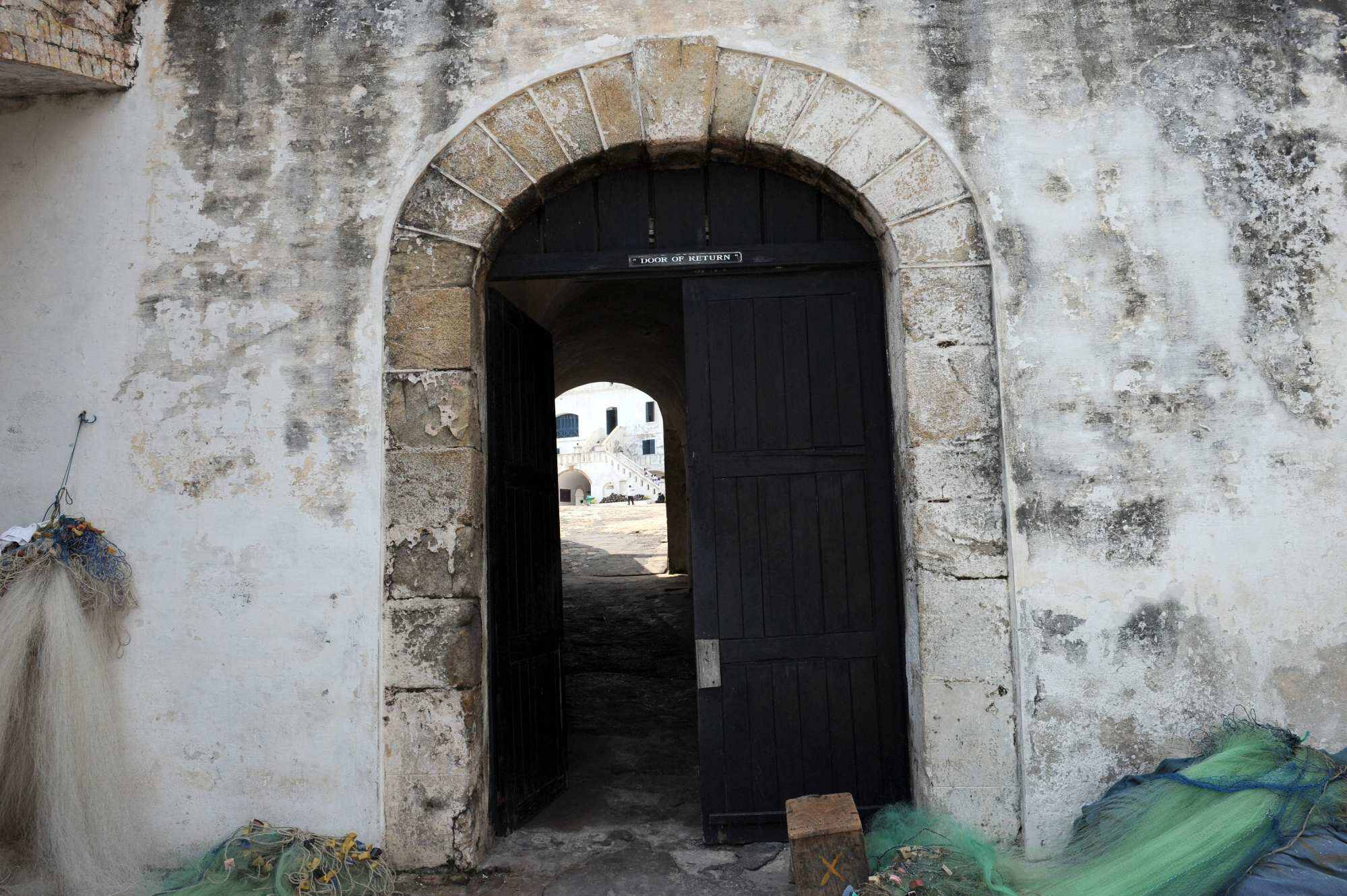 The “Door of No Return” at Cape Coast Castle, a fortress used to confine slaves in Ghana before they were shipped abroad. Photo: AFP