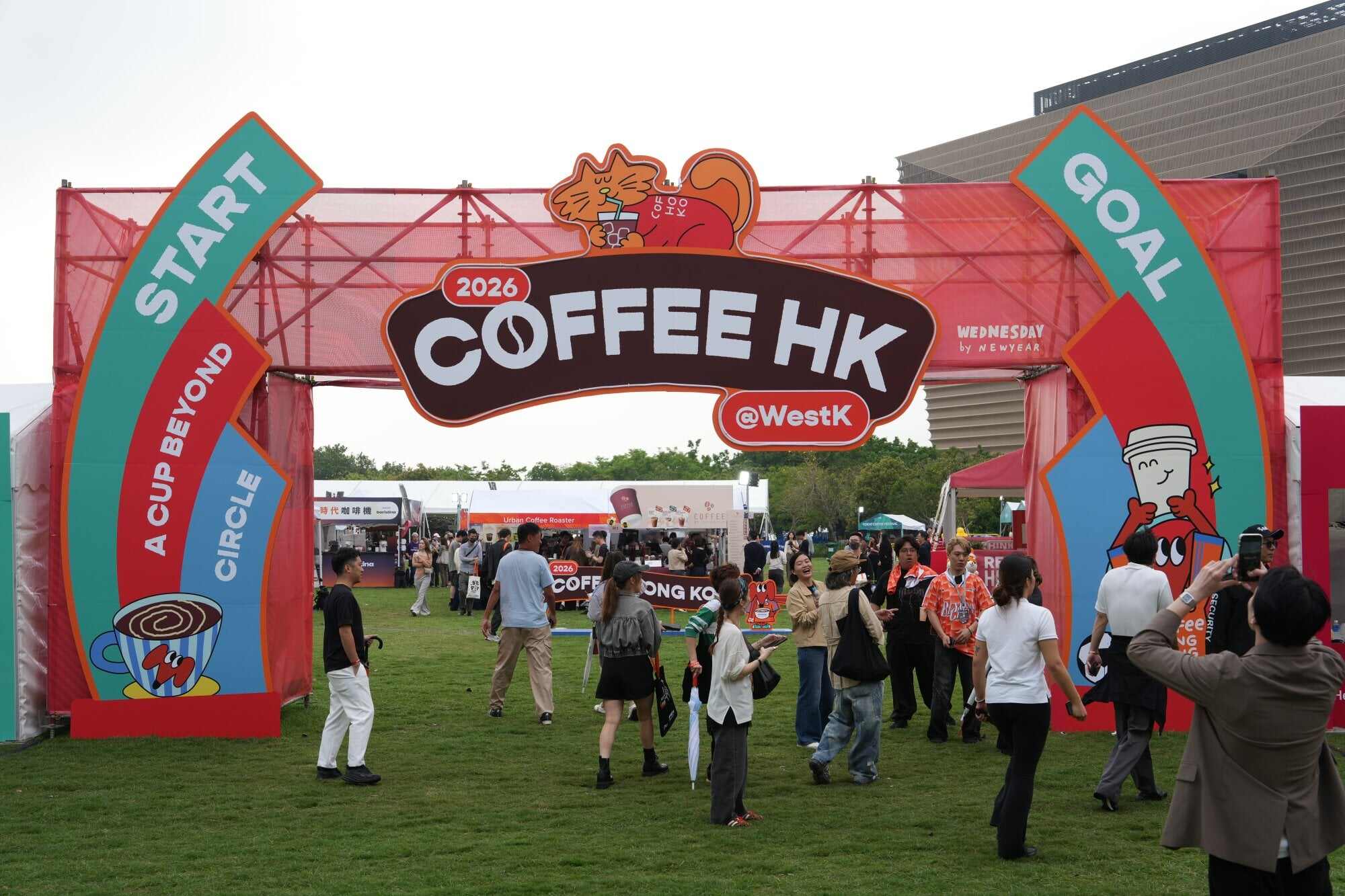 The “Coffee Hong Kong 2026” festival at West Kowloon Cultural District will run for four days starting Friday. Photo: Sam Tsang