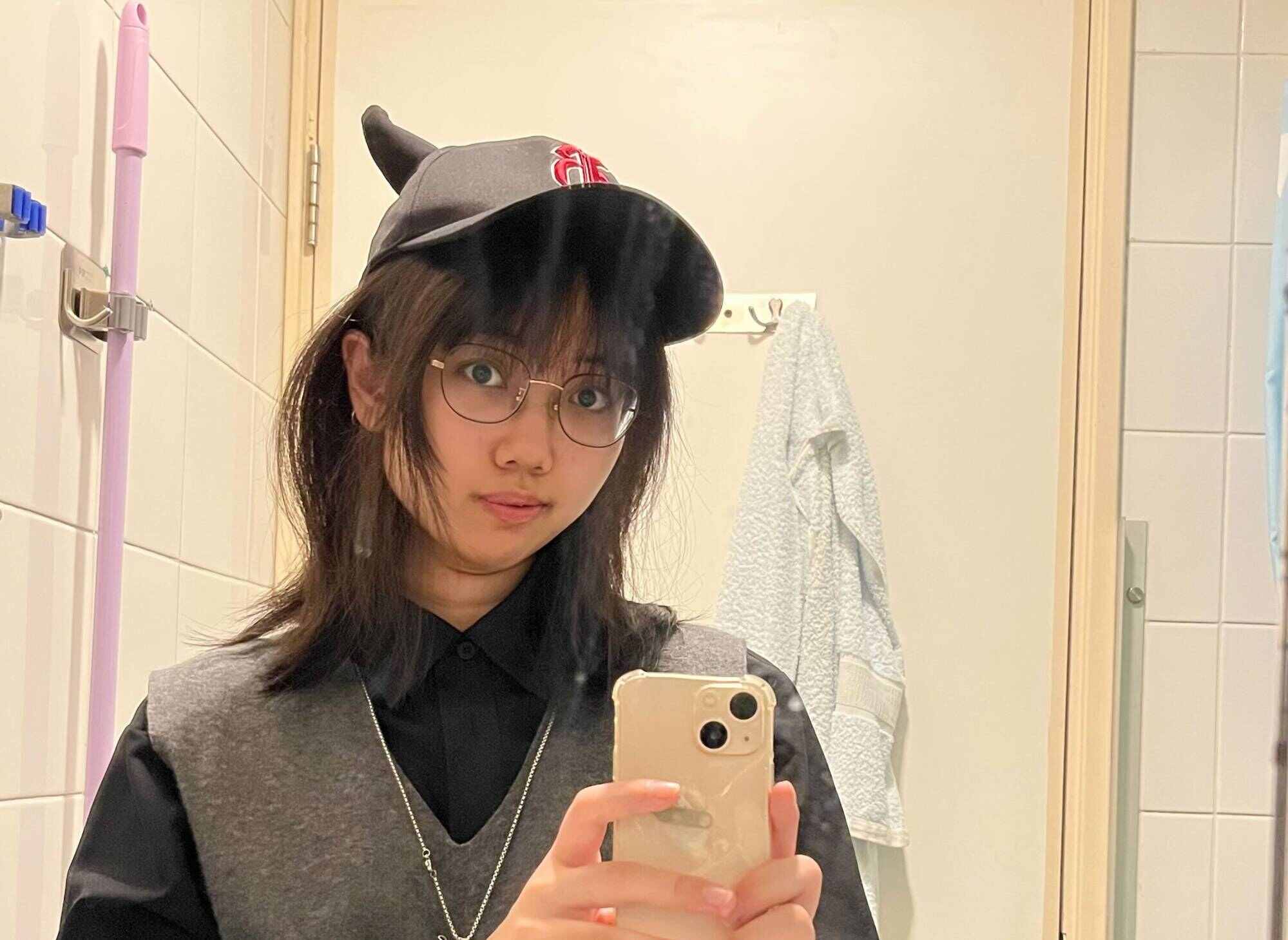 Leah Lei is a student at Cognitio College (Kowloon). Photo: Handout