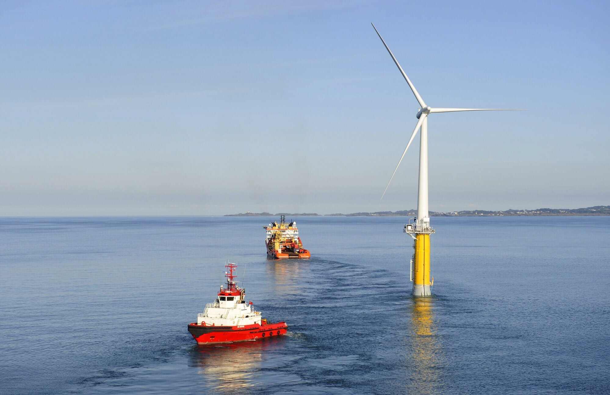 The world’s first floating full-scale offshore wind turbine is in the North Sea off the coast of Norway. Now, Tokyo intends to build a wind farm to power the city and the Izu Islands. Photo: AFP